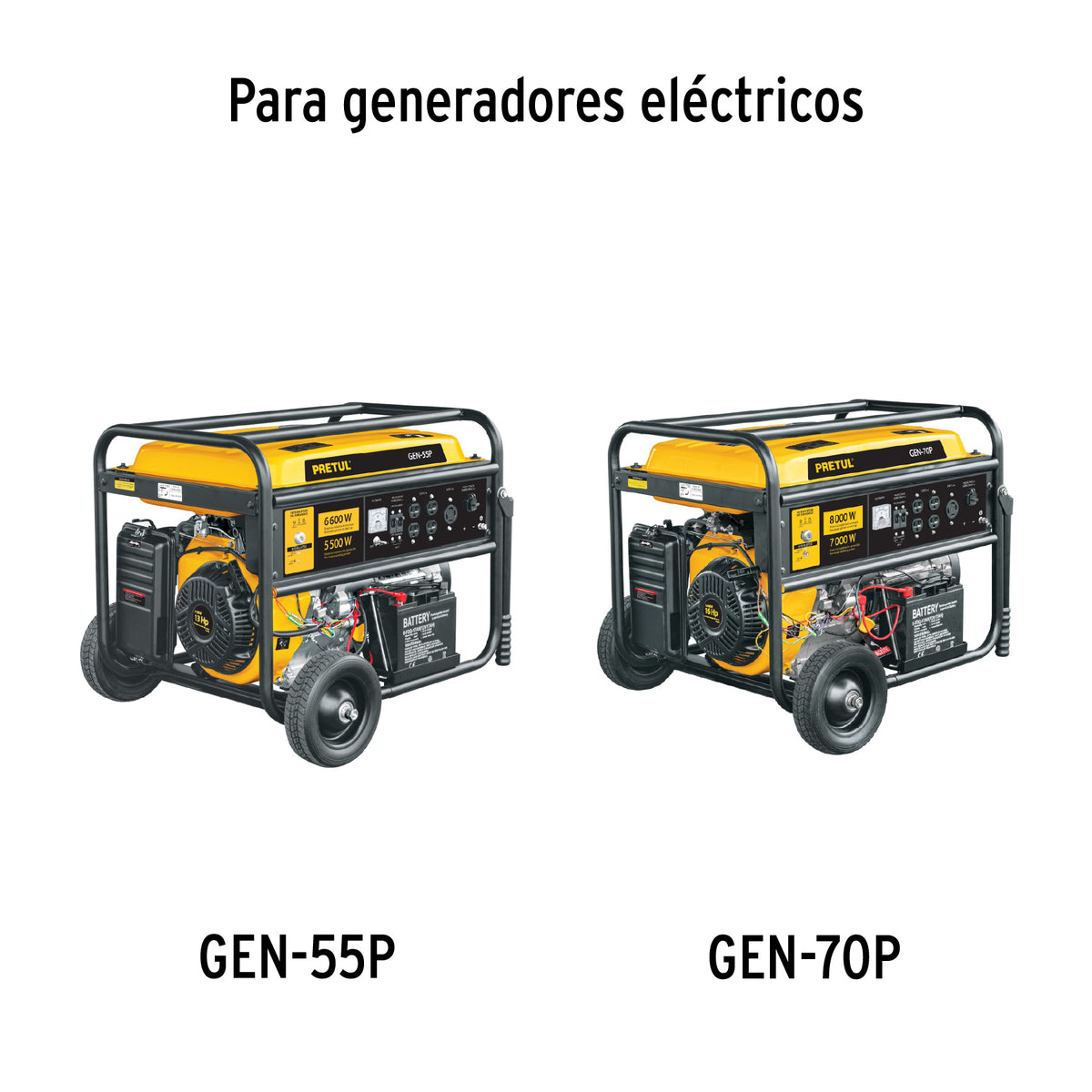 Carbones de repuesto para generadores Grupo 10, Pretul
