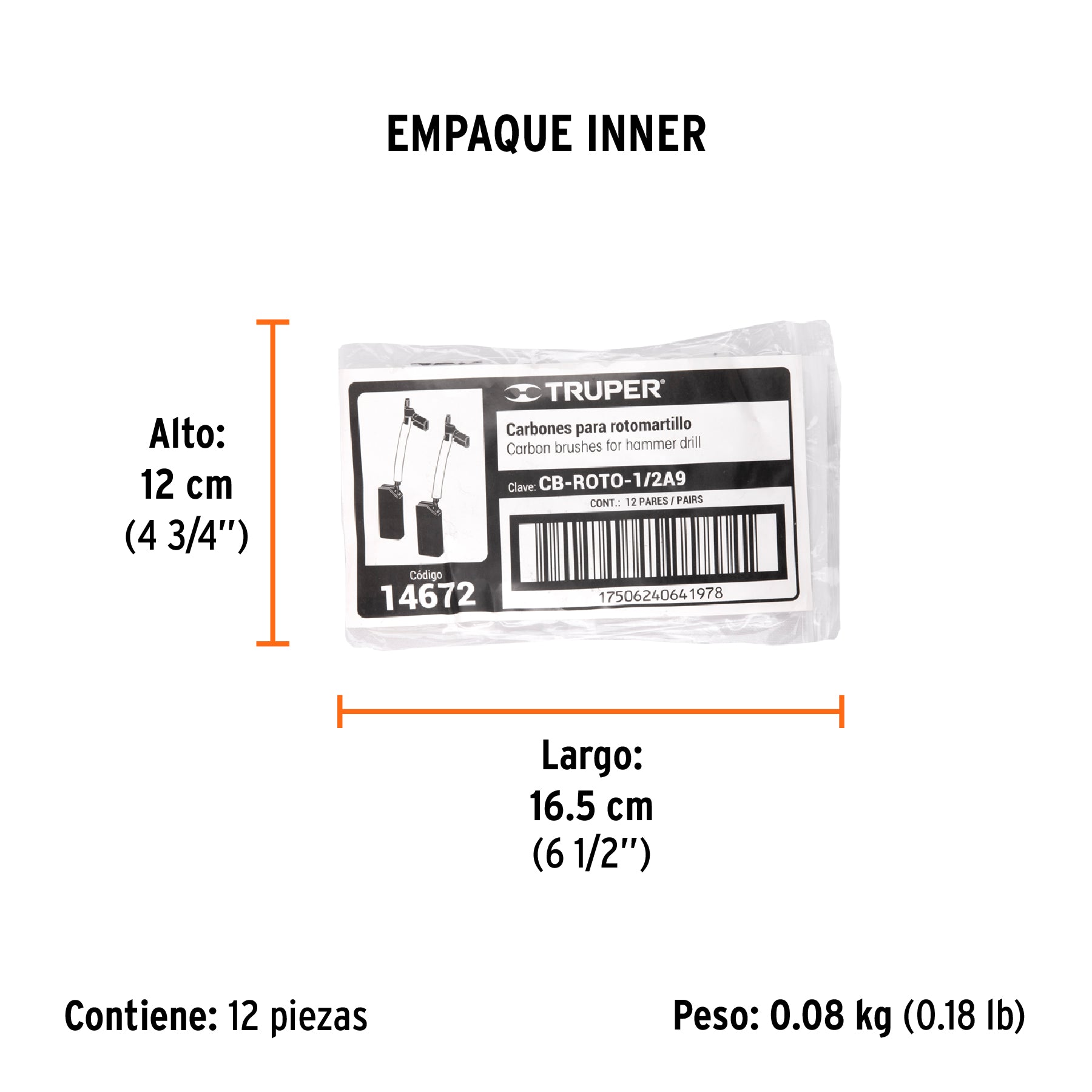 Carbones de repuesto para ROTO-1/2A9