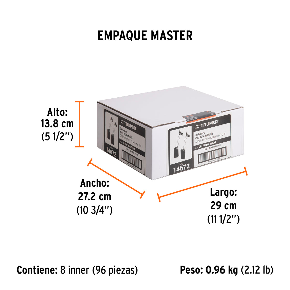 Carbones de repuesto para ROTO-1/2A9