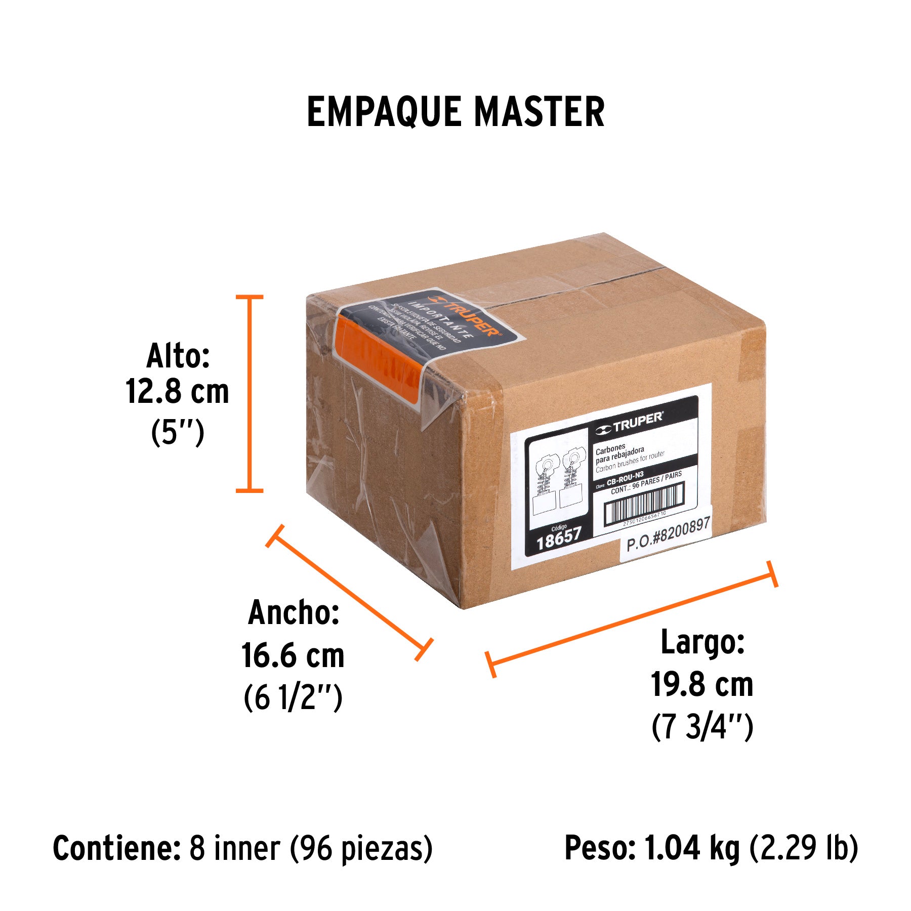 Carbones de repuesto para rebajadora, rou-n3