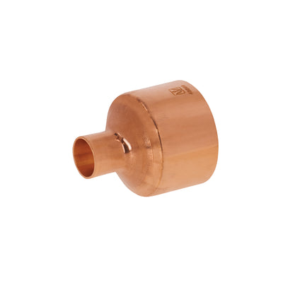 Cople reducción campana cobre 1-1/2x1/2"