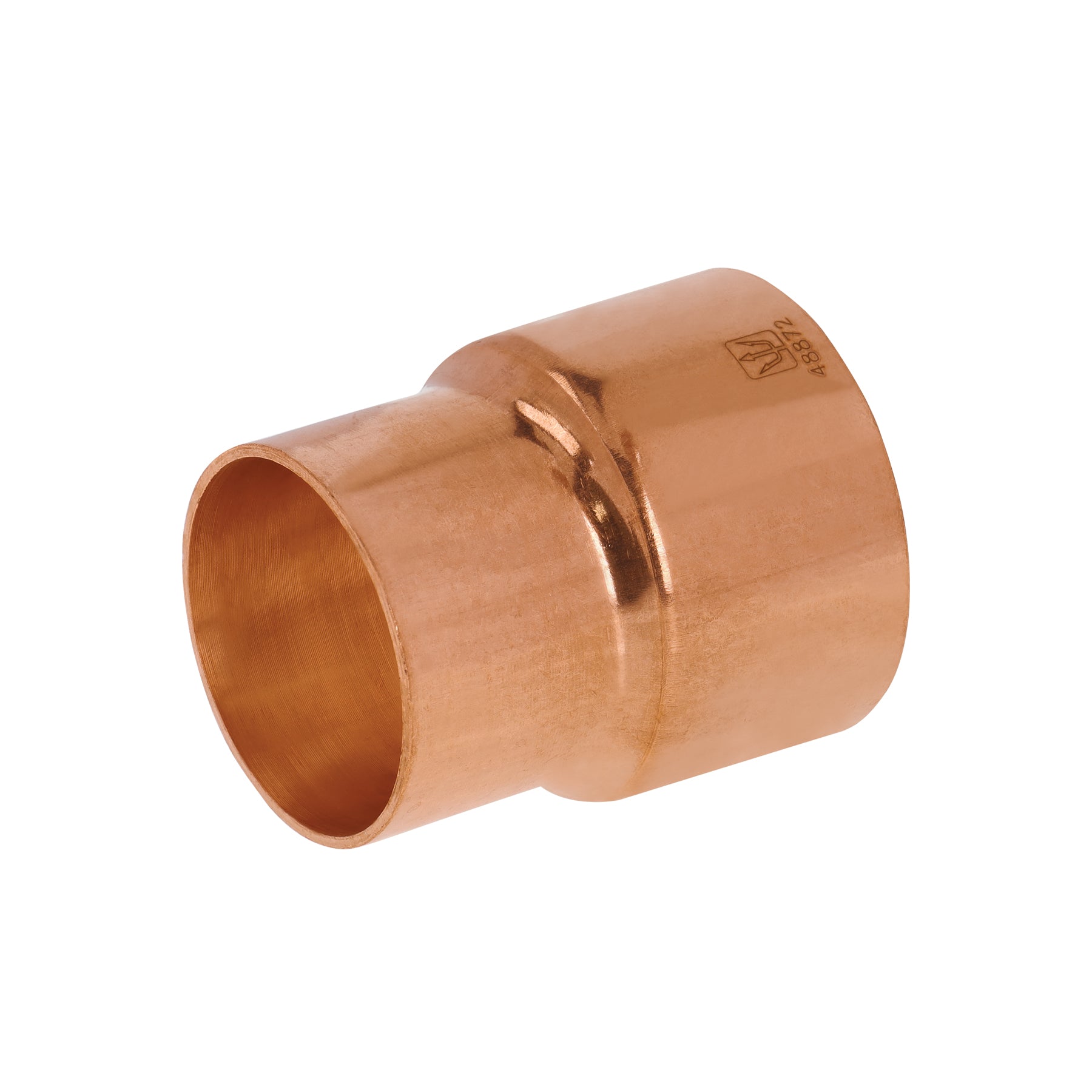 Cople reducción campana cobre 1-1/2x1-1/4