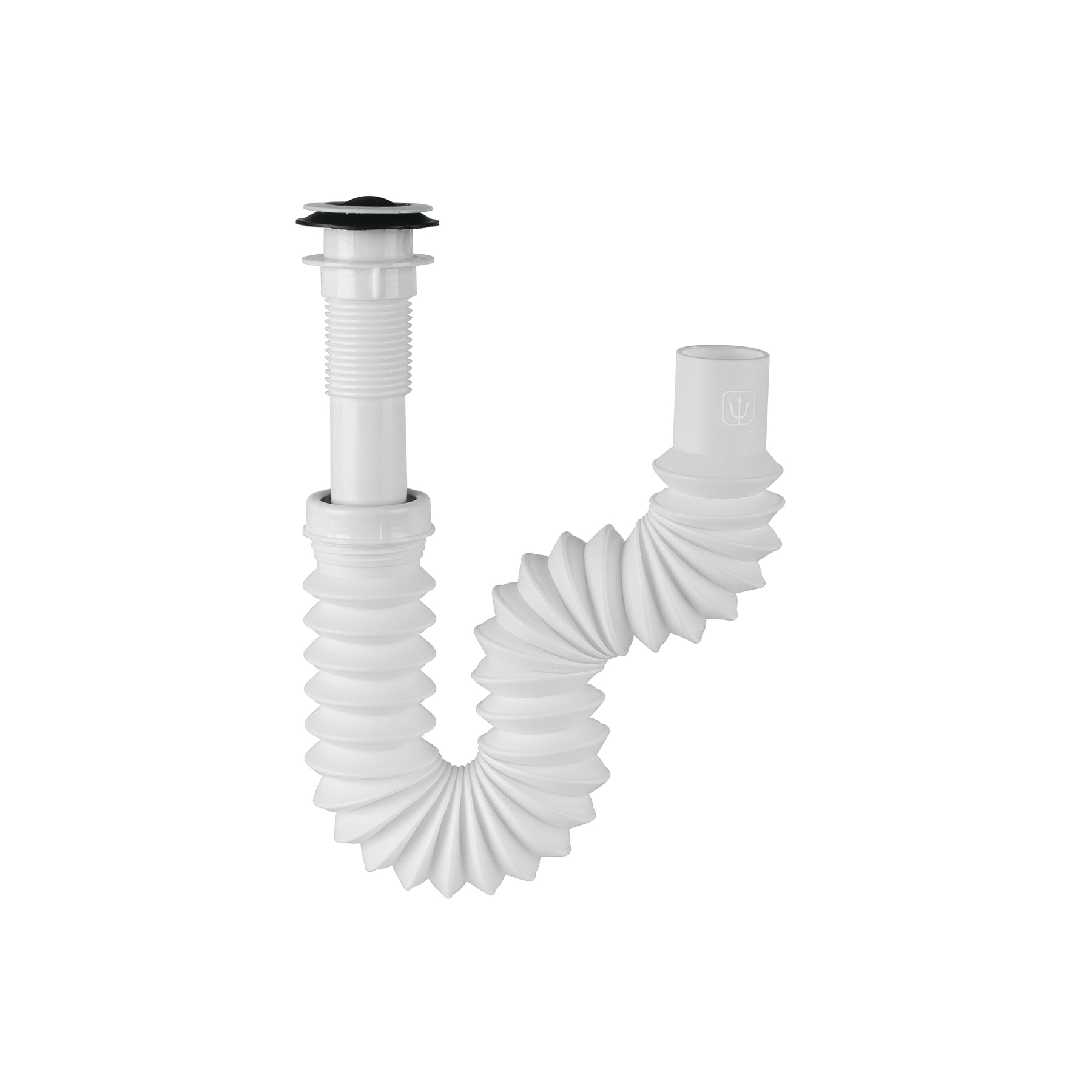 Céspol flexible p/lavabo con contra, polipropileno, 1-1/4"
