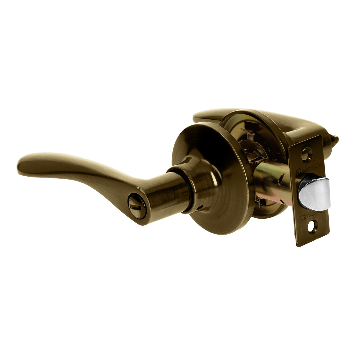 Cerradura Basic manija, cil metal, baño, latón antiguo