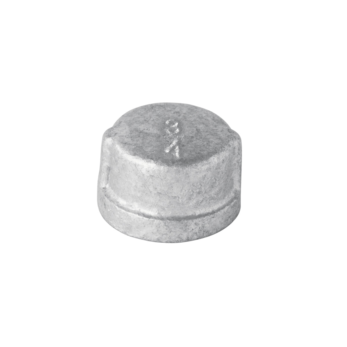 Tapón capa, acero galvanizado, 3/4"