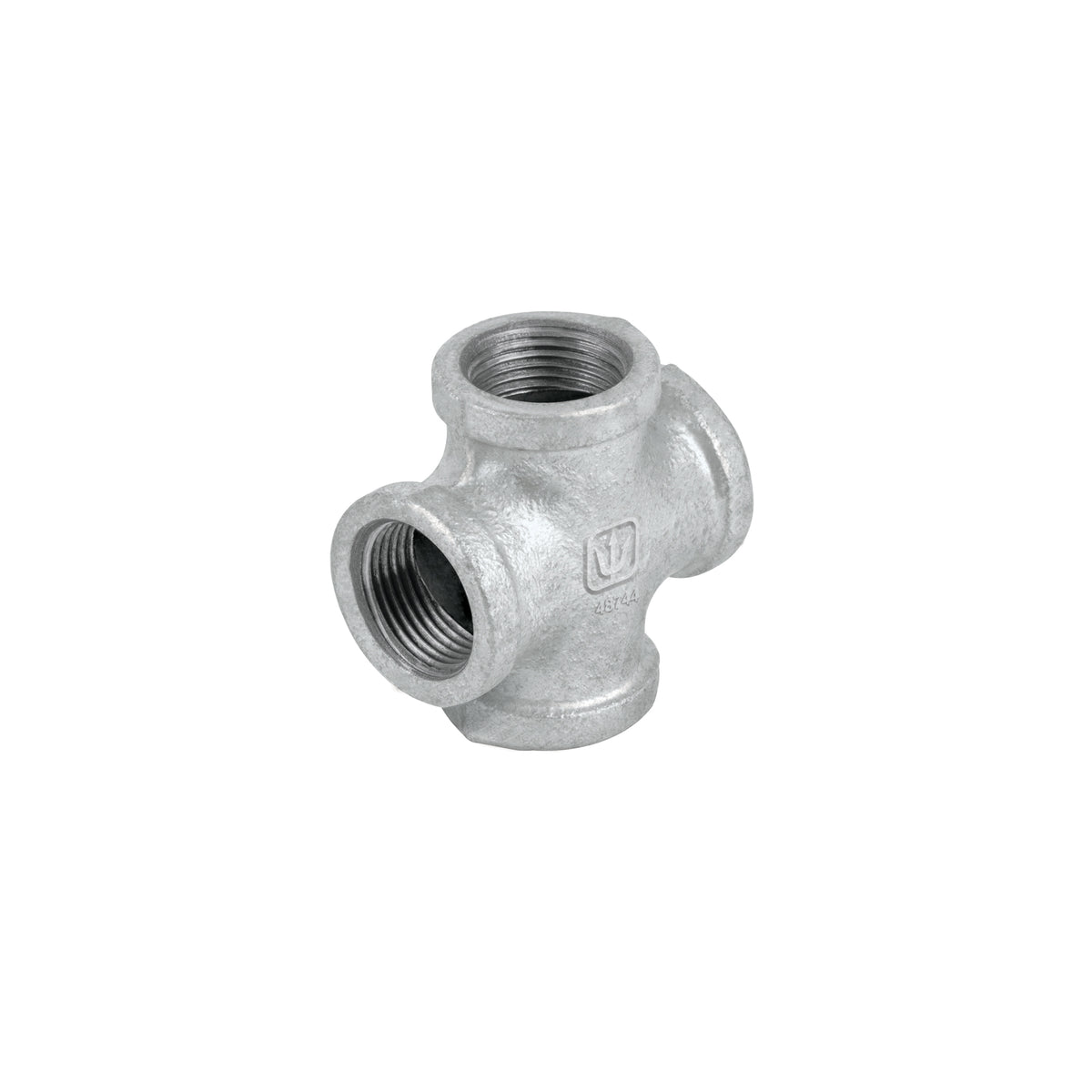 Cruz, acero galvanizado, 3/4"