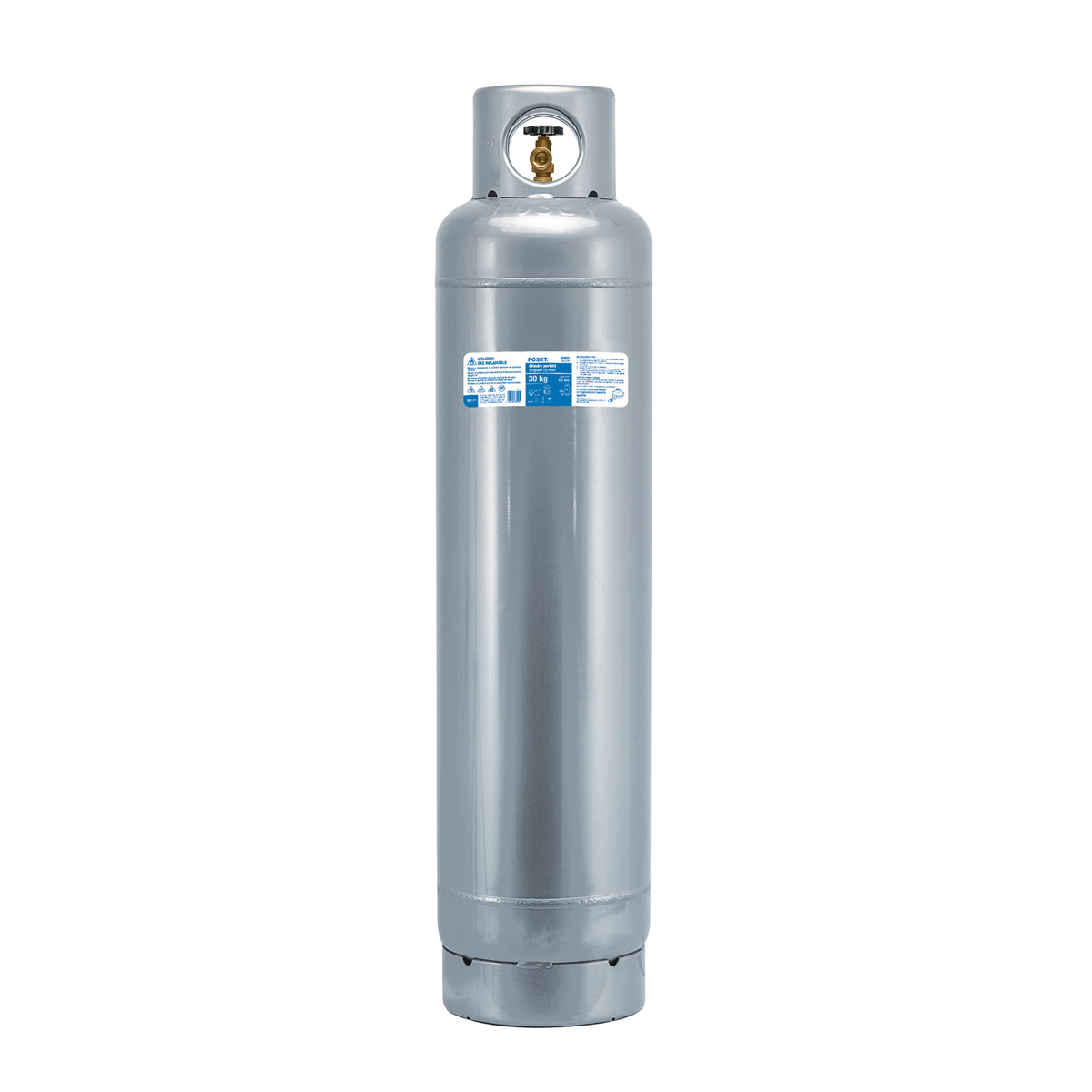Cilindro portátil para gas LP, 30kg (66lb) Foset