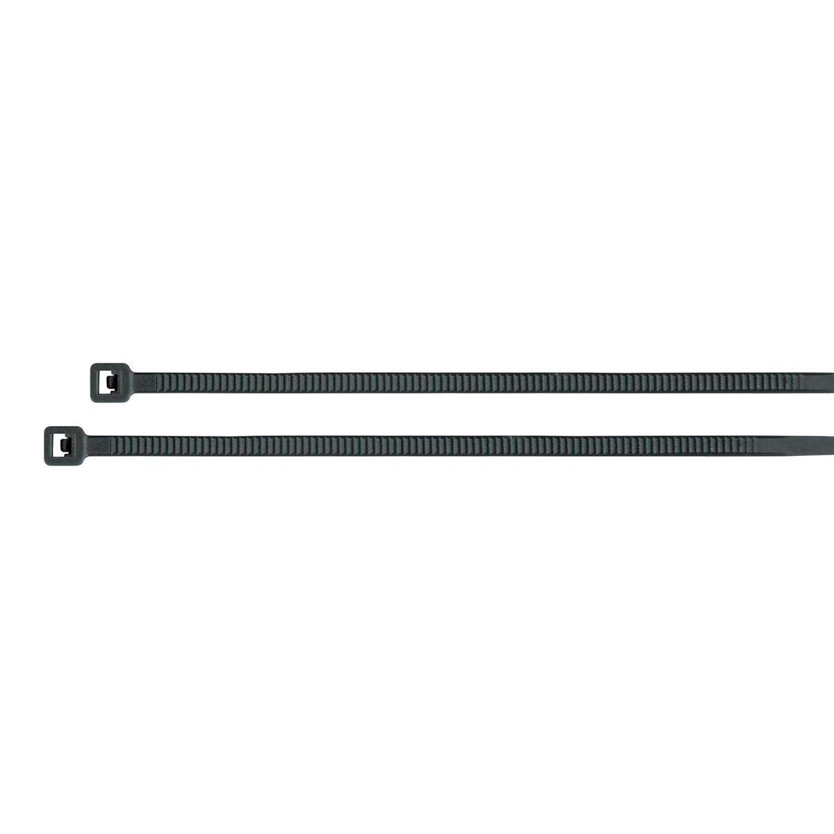 Cincho plástico, 18 lb, 15 cm, negro, bolsa con 100 pzas