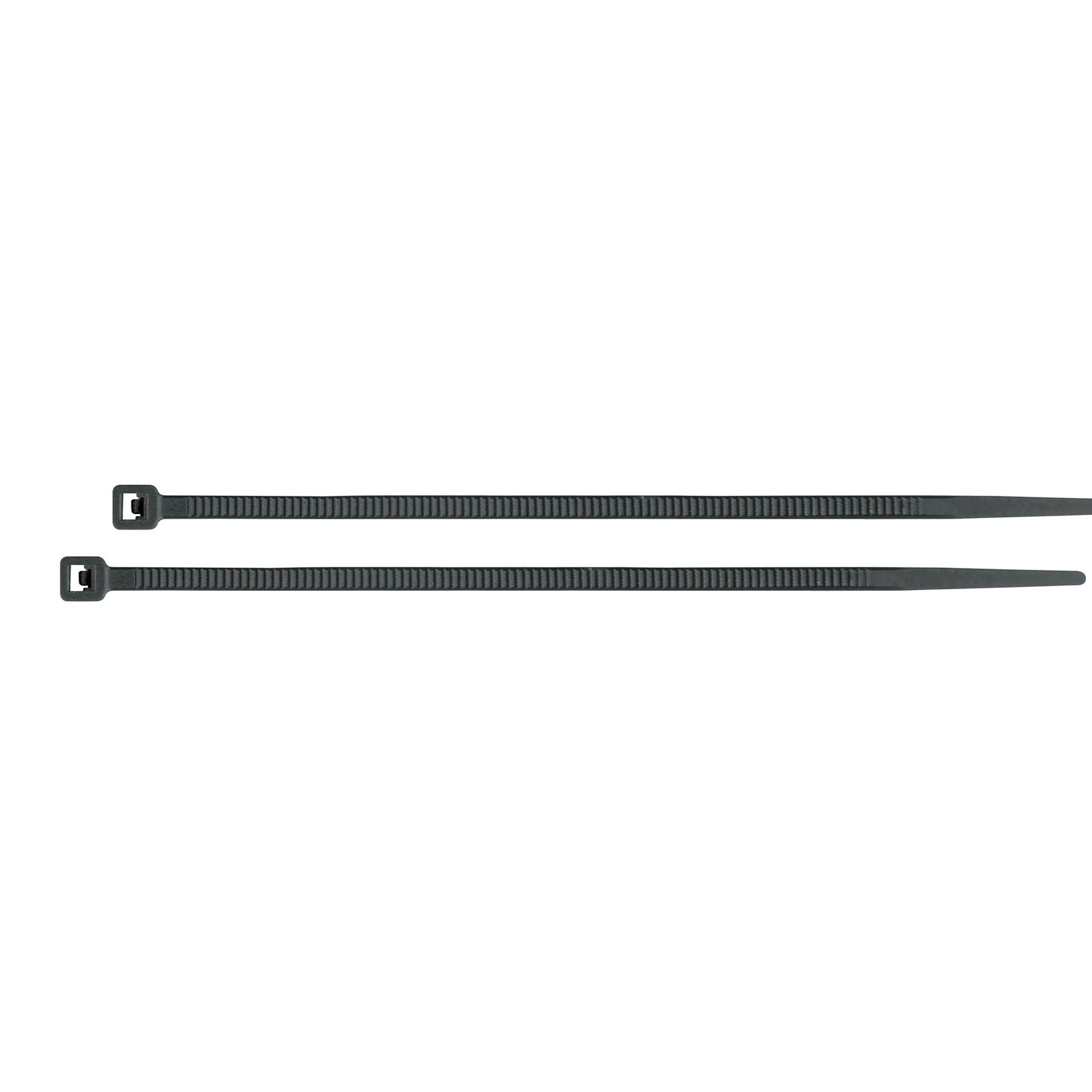 Cincho plástico, 50 lb, 20 cm, negro, bolsa con 50 pzas