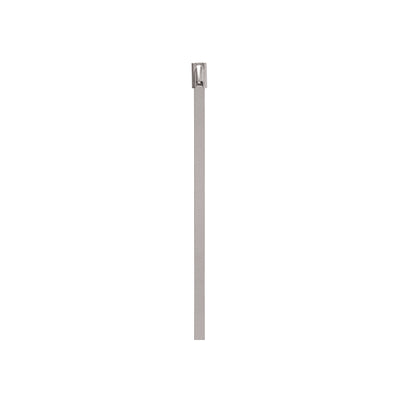 Cincho de acero inoxidable 29 cm, 200 lb, 10 pzas