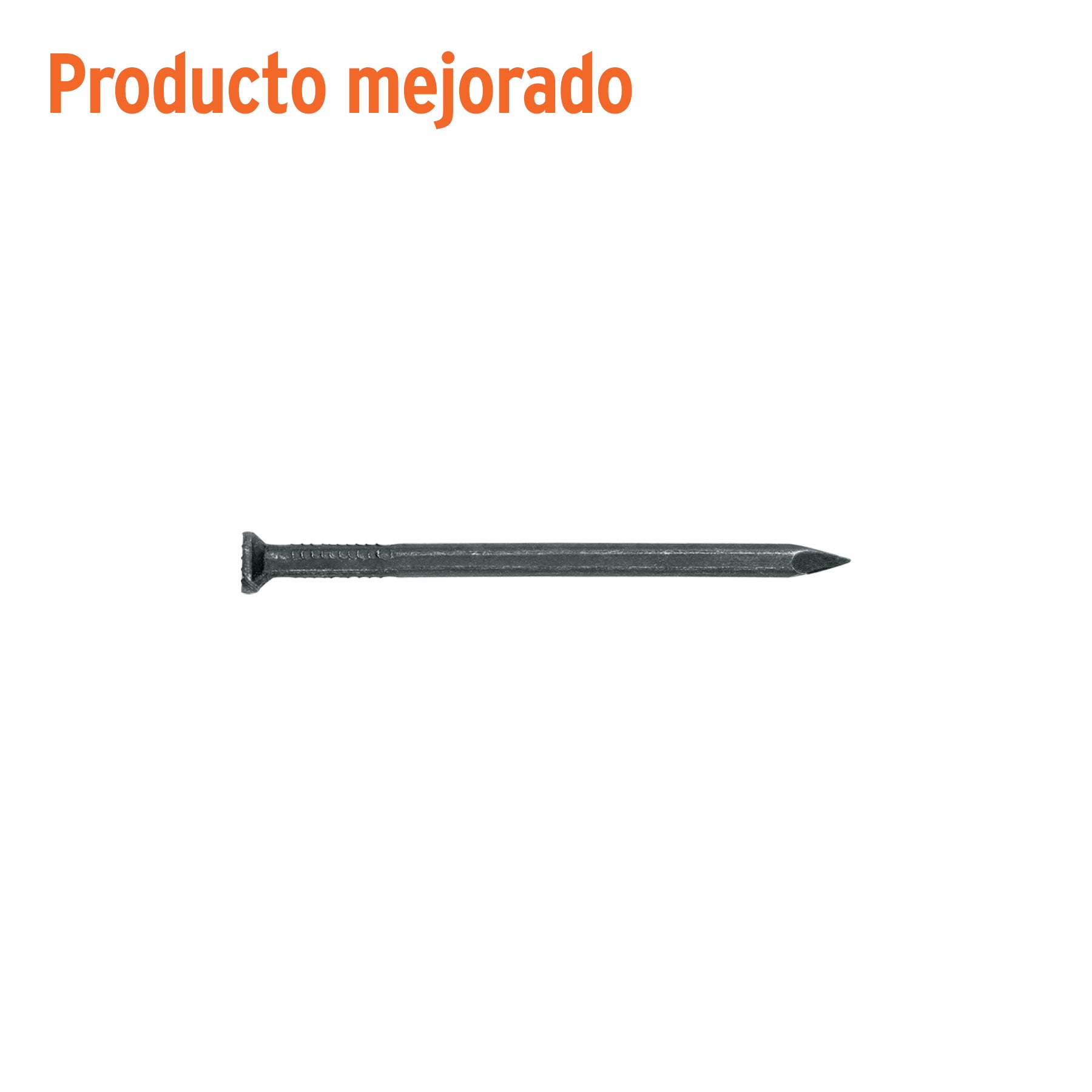 Blíster con 15 clavos negros para concreto 2-1/2', Fiero