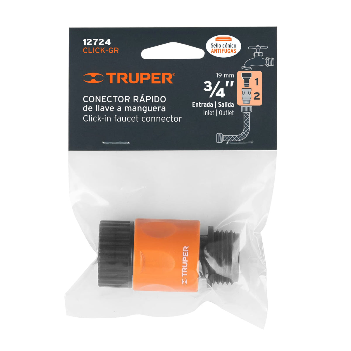 Conector rápido, grifo-manguera