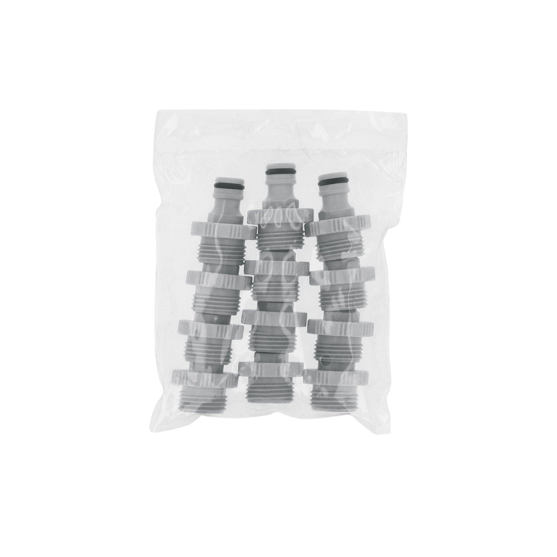 Conector rápido, macho, para accesorios de riego