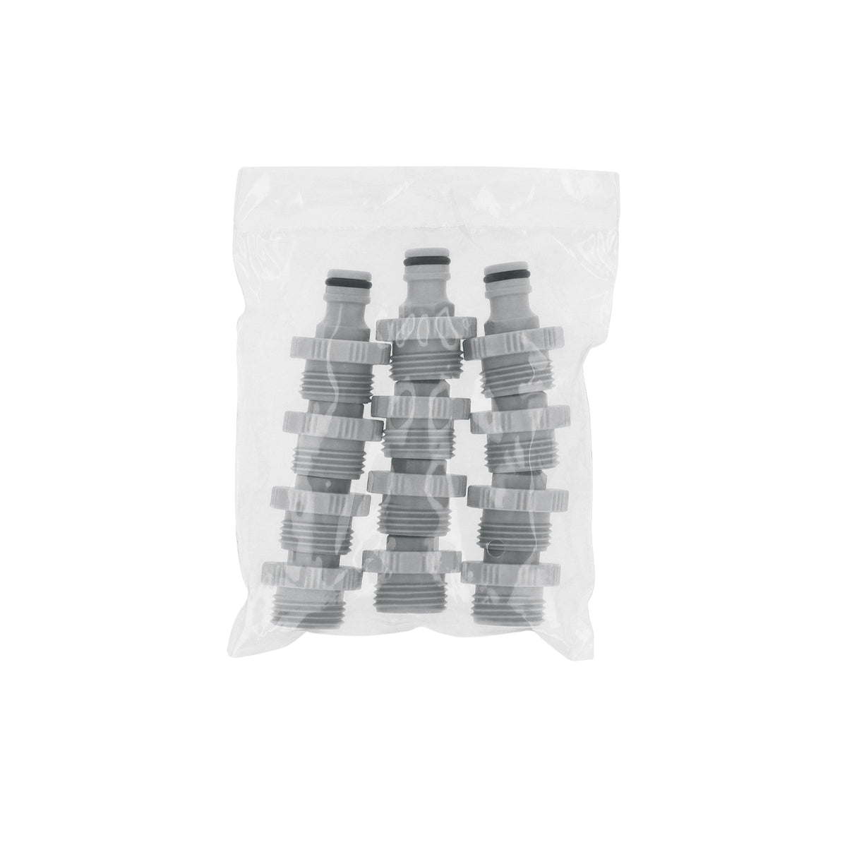 Conector rápido, macho, para accesorios de riego