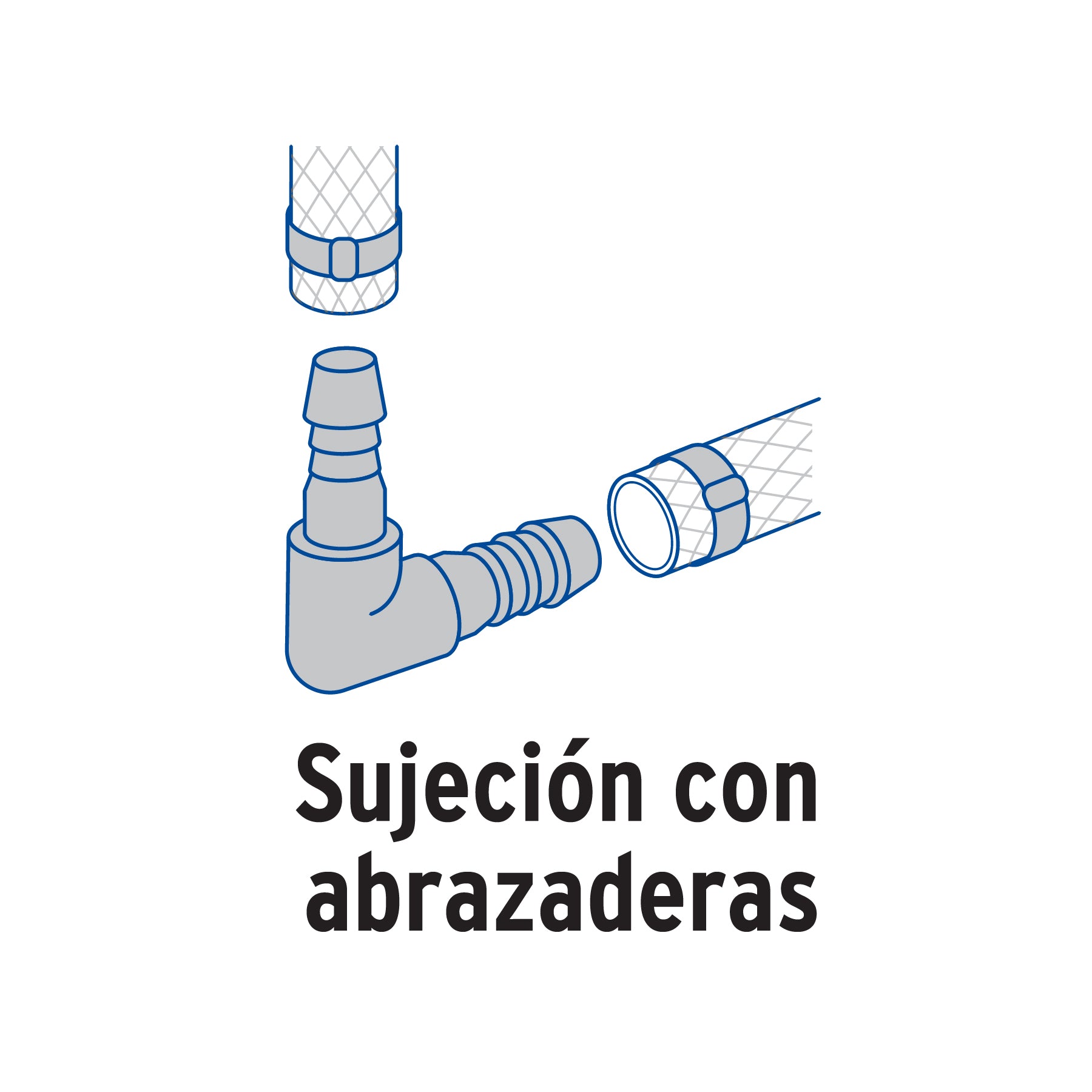 Codo 90° inserción de polipropileno, 1"