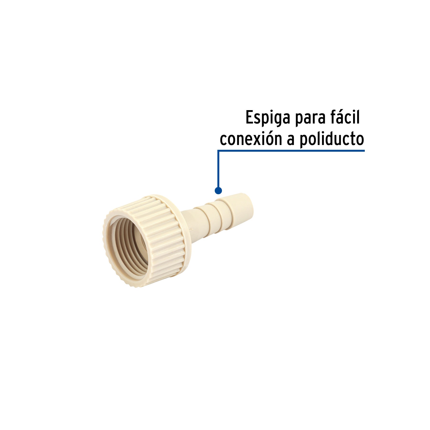 Conector movible, 3/4"x3/8"
