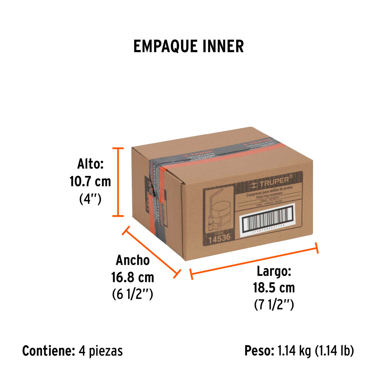 Compresor para anillos de pistón