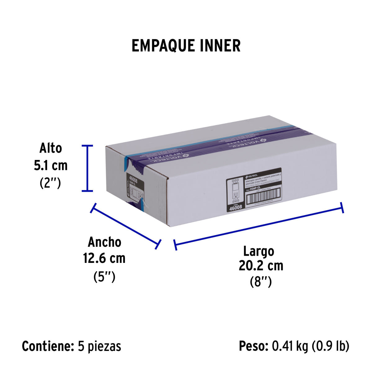 Interruptor-contacto, 2 polos + tierra, Classic