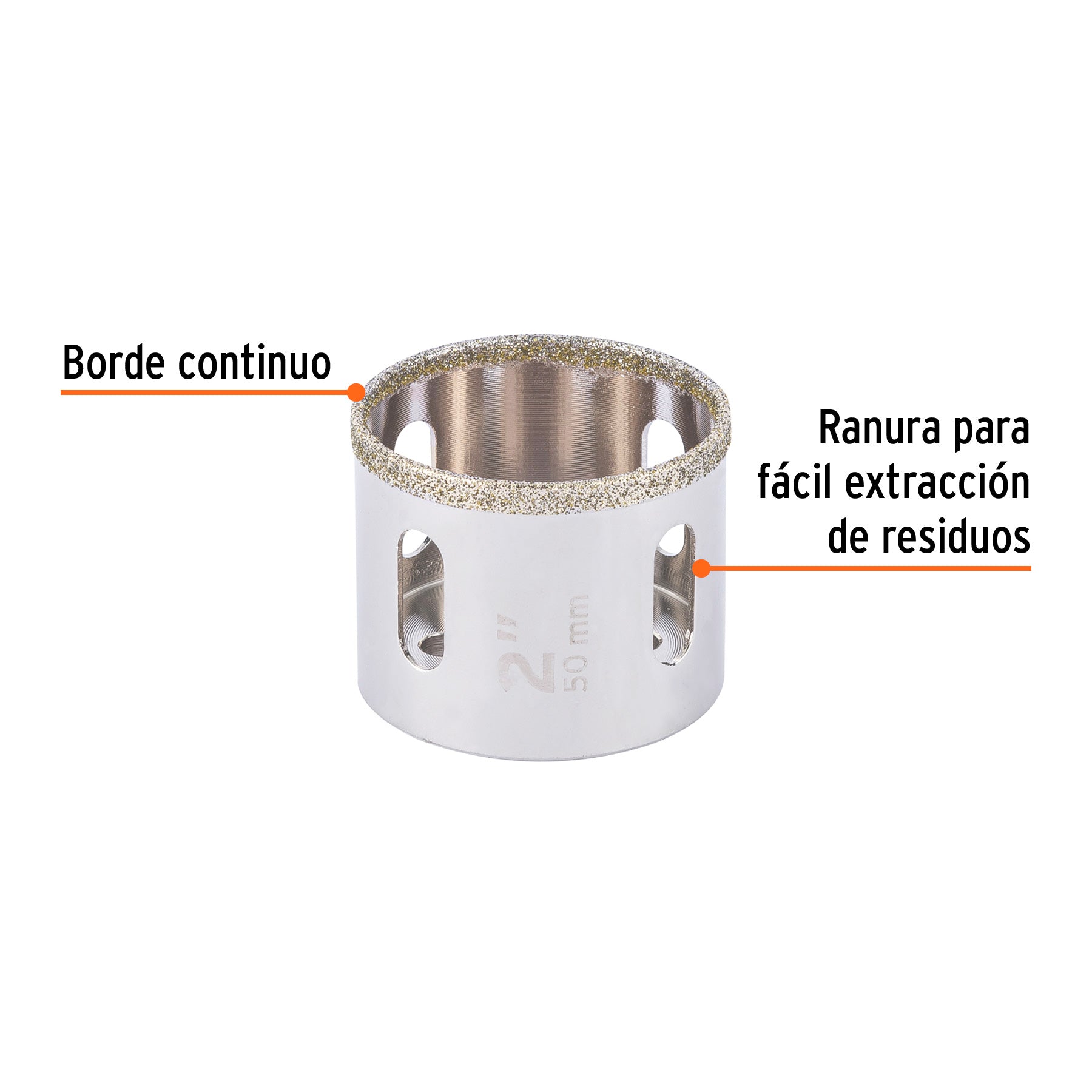 Brocasierra diamante 2"