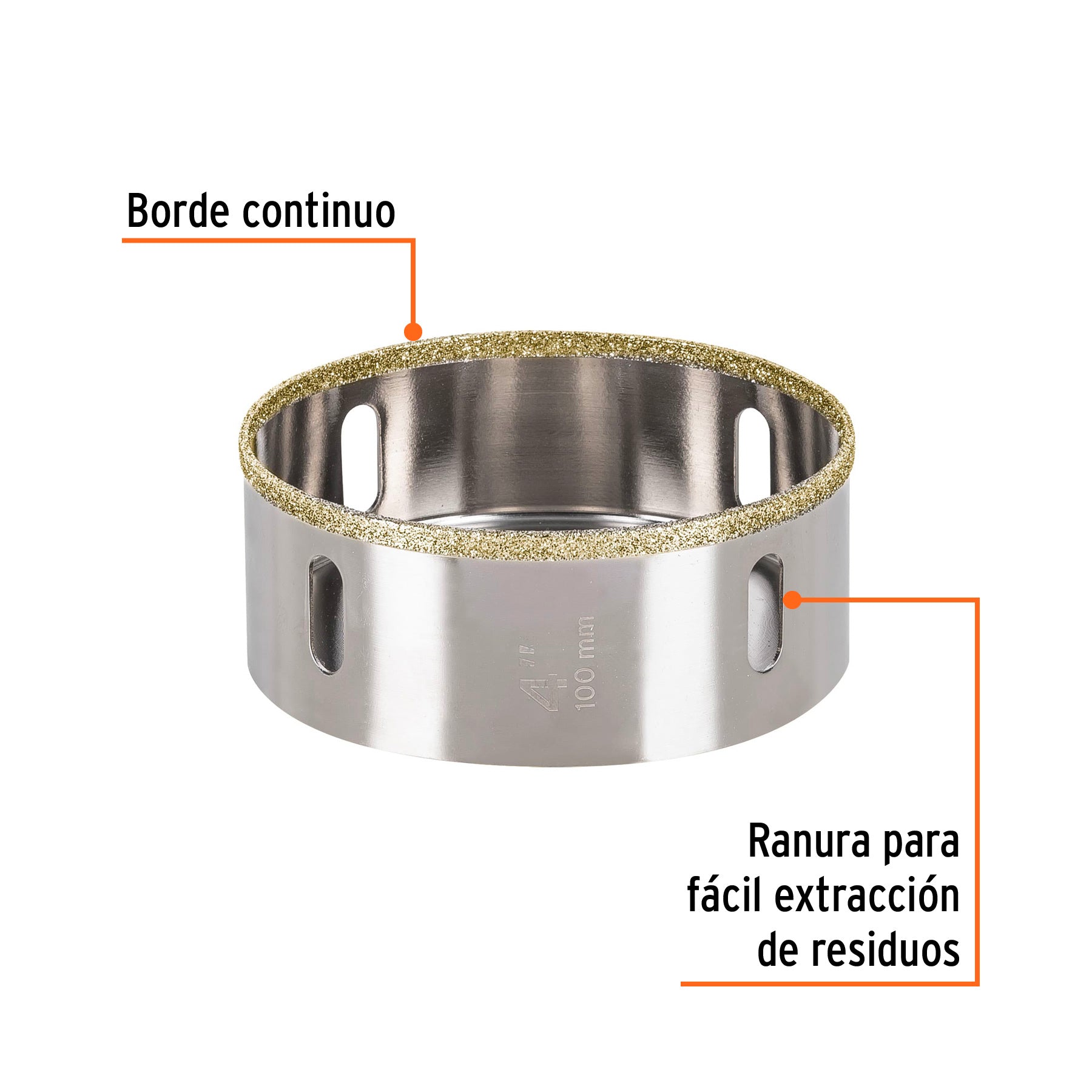 Brocasierra diamante 4"