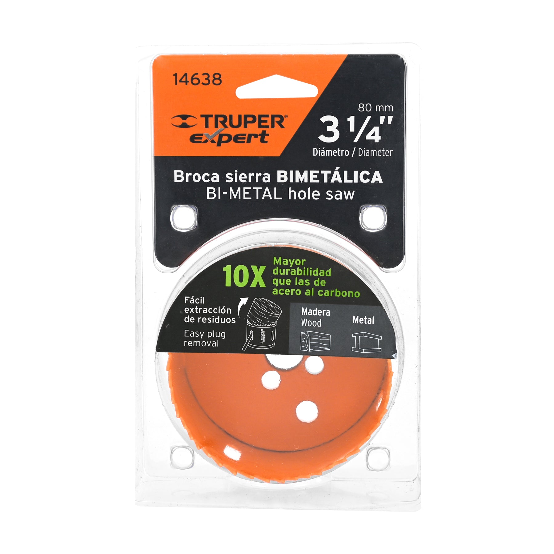 Brocasierra bimetálica 3-1/4"