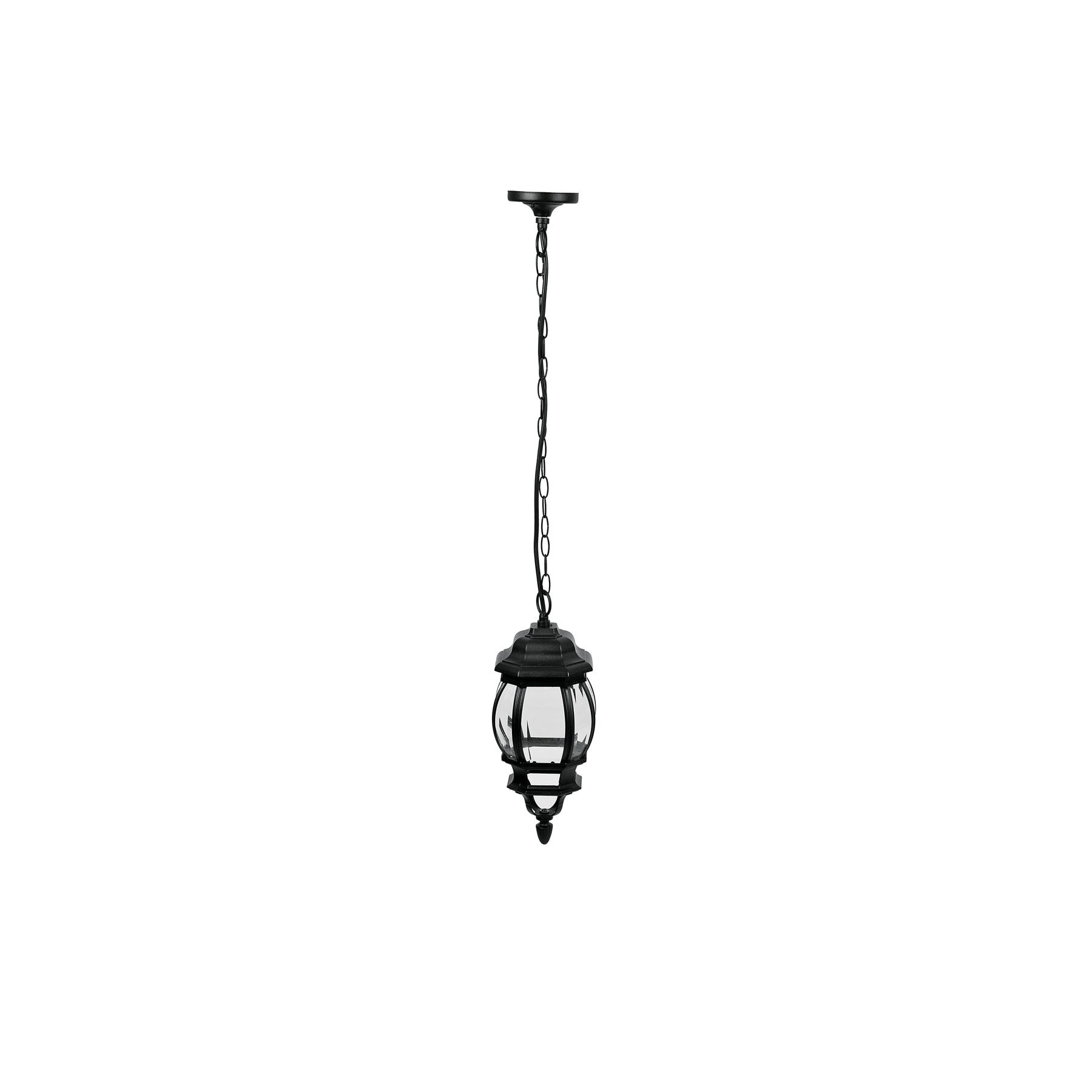 Colgante farol, negro, 1XE26