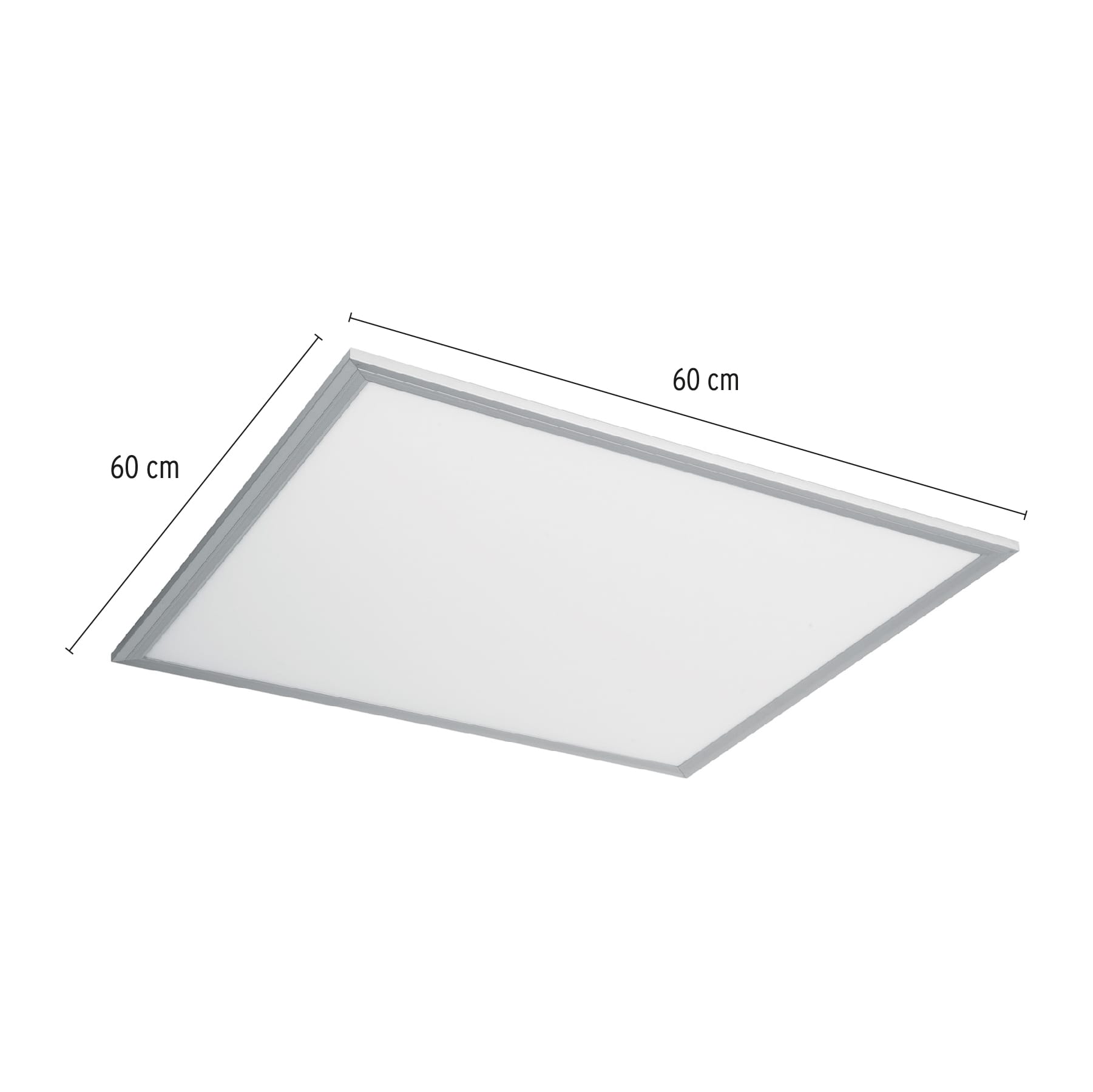 Panel colgante, 60X60 CM, 45W, 6500K, LED