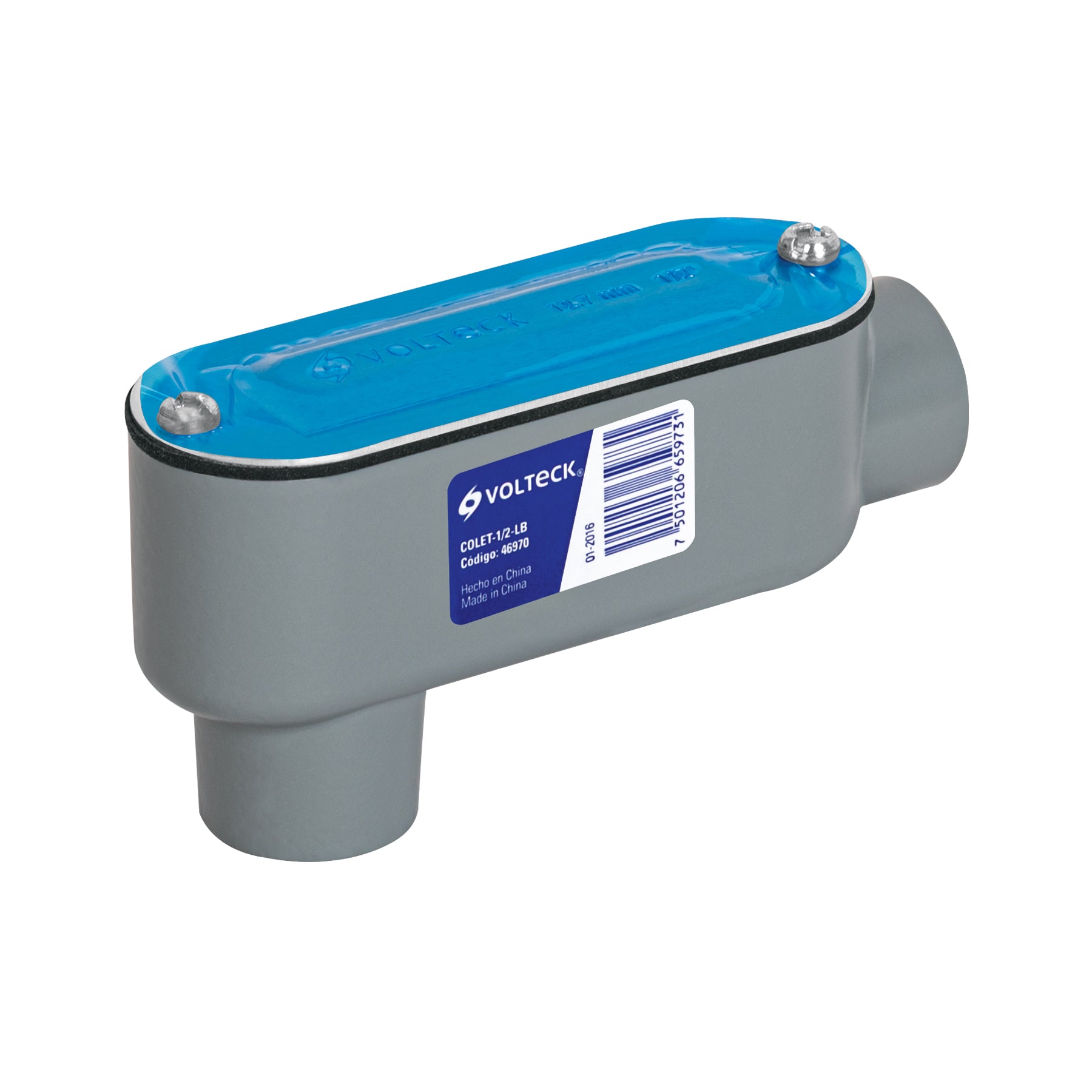 Condulet 1/2" conexión tipo LB, Volteck