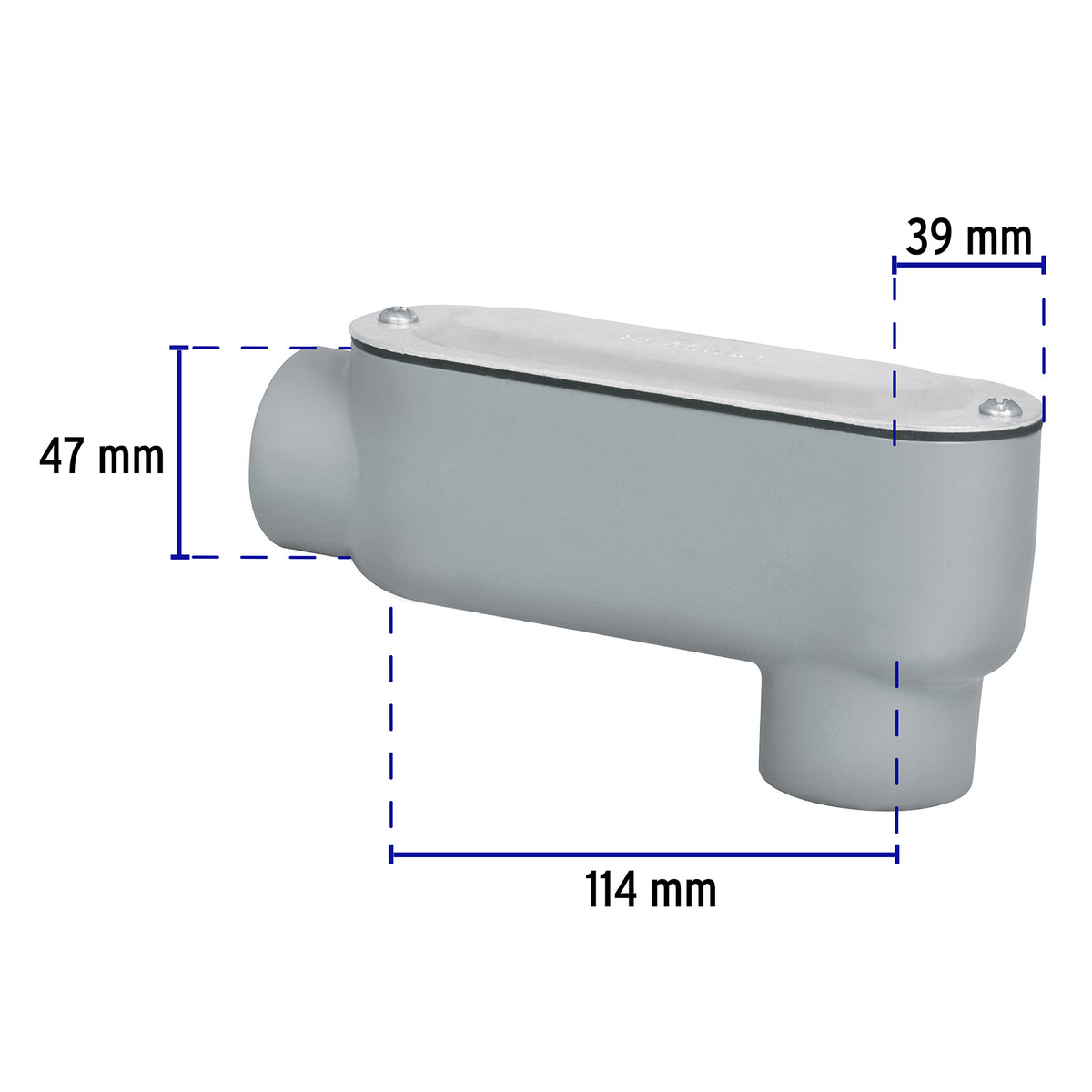 Condulet 1" conexión tipo LB, Volteck