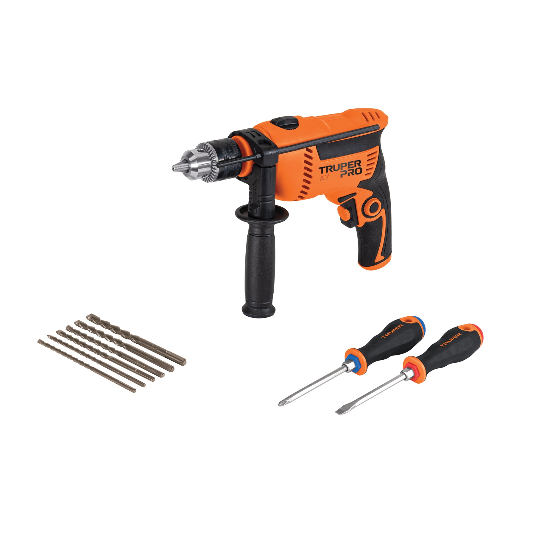 ROTOMARTILLO 600W COMBO CON BROCAS Y 2 DESARMADOR