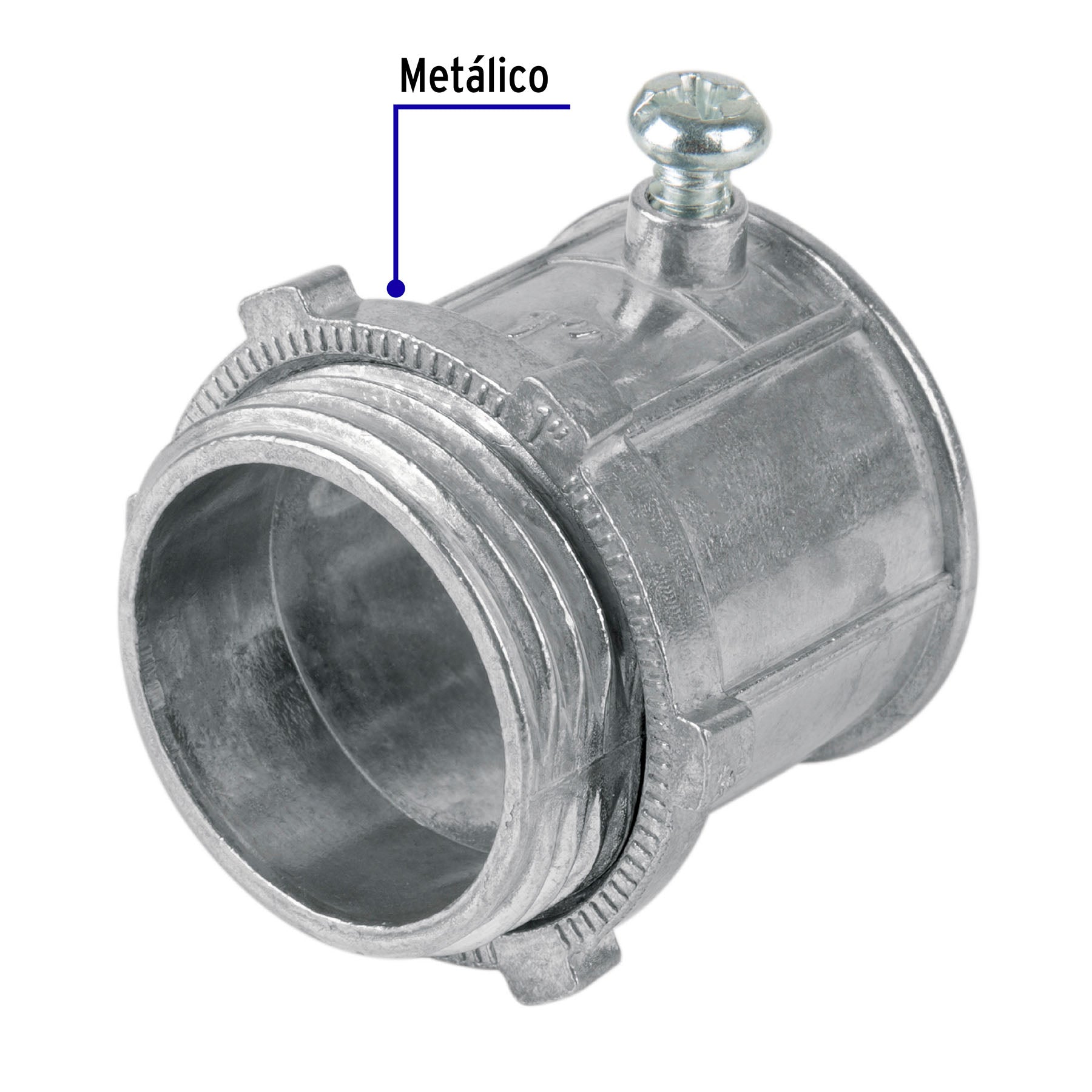 Conector conduit 1", Volteck