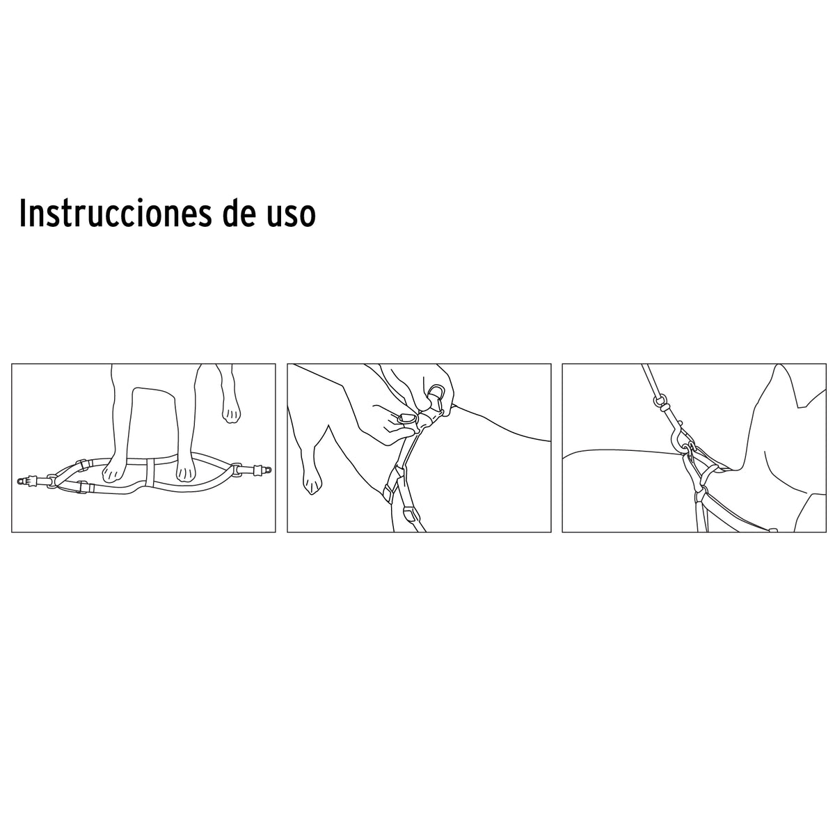Correa para perro con pechera, 1 cm ancho