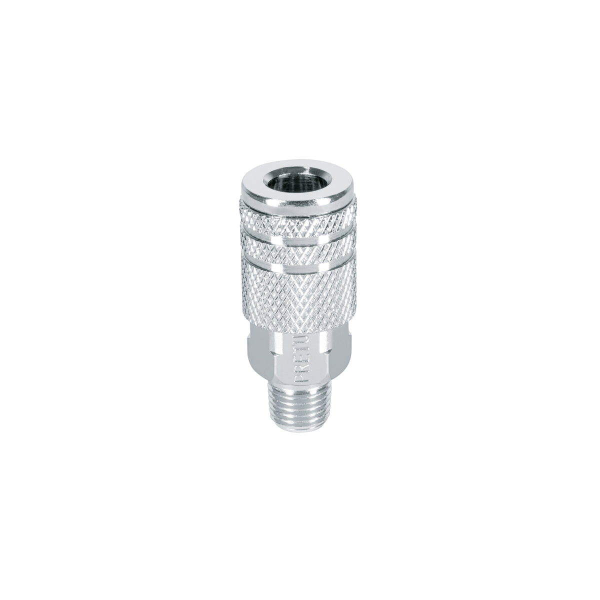 Cople acero, cuerda 1/4NPT, macho, Pretul