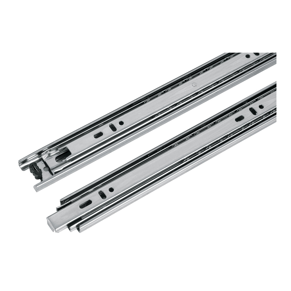 Corredera de extensión total 35mm, para cajón, 45cm, 2 pzas