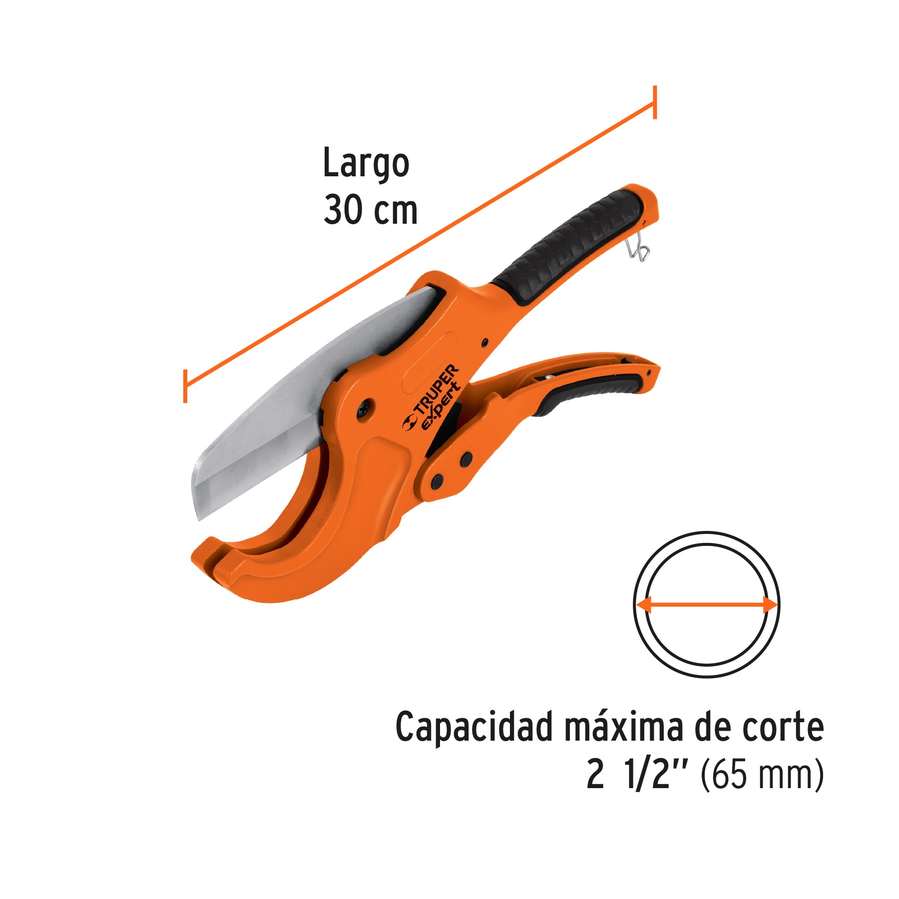 Cortador de tubo de pvc, cuchilla de acero de alta dureza