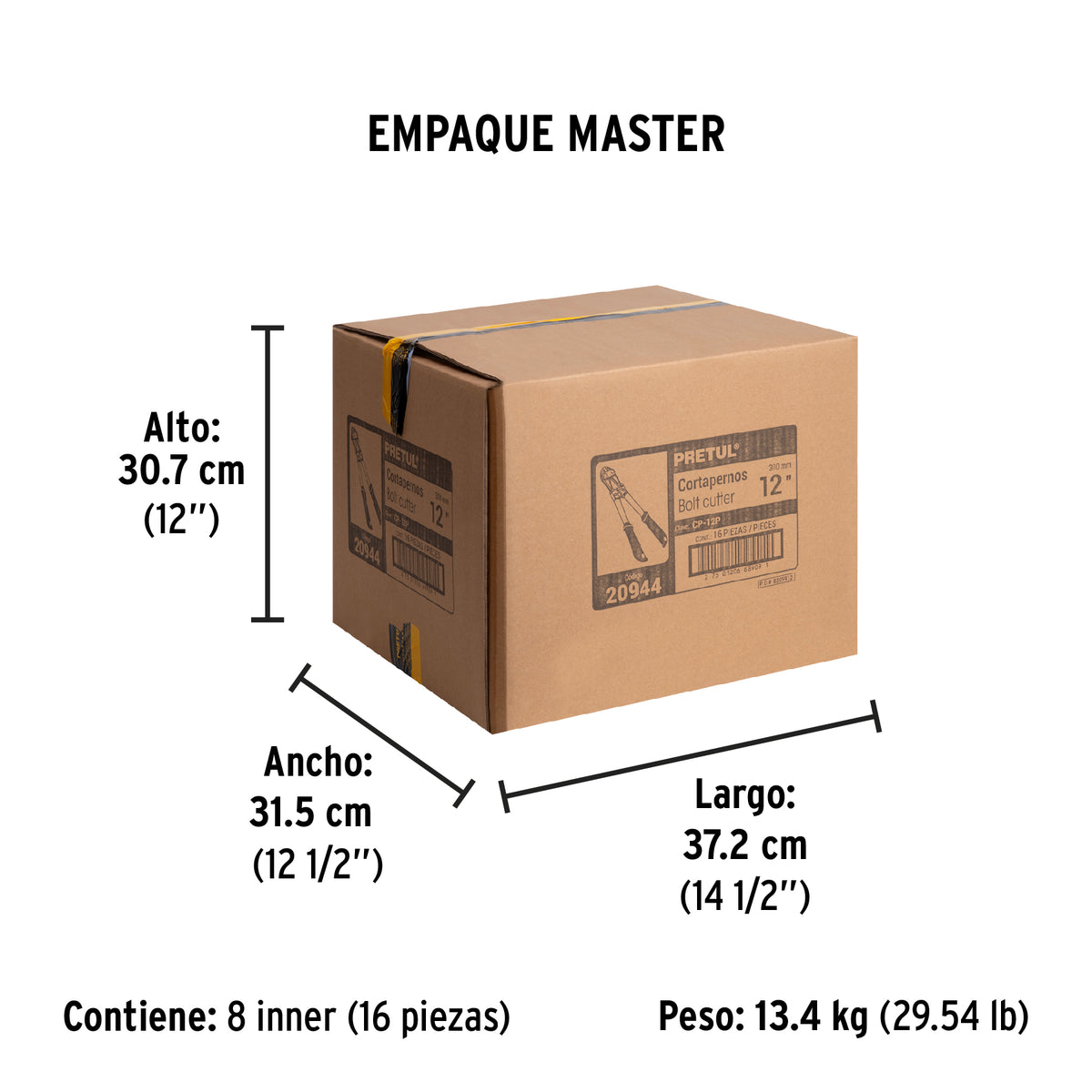 Cortapernos 12", pretul