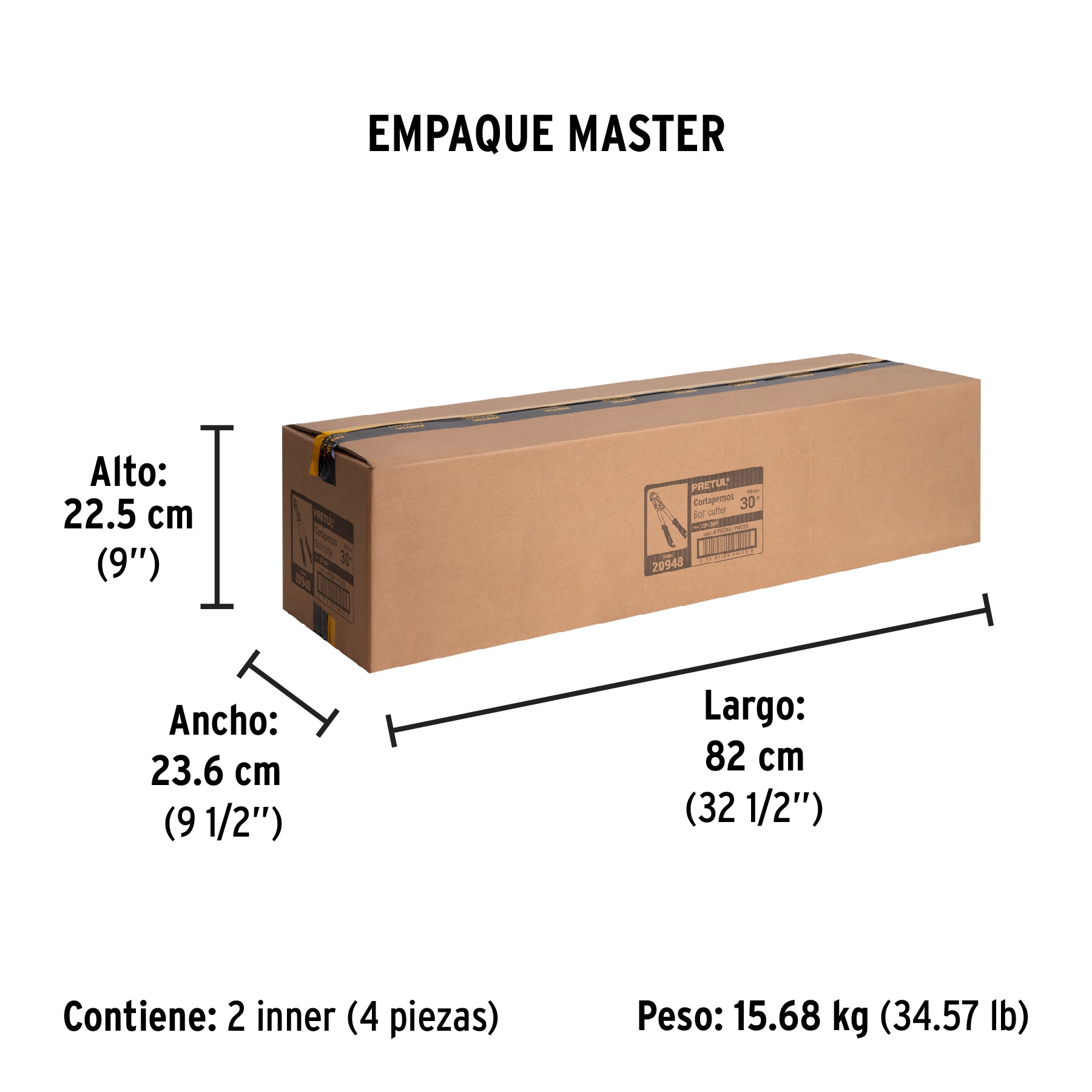 Cortapernos 30", pretul