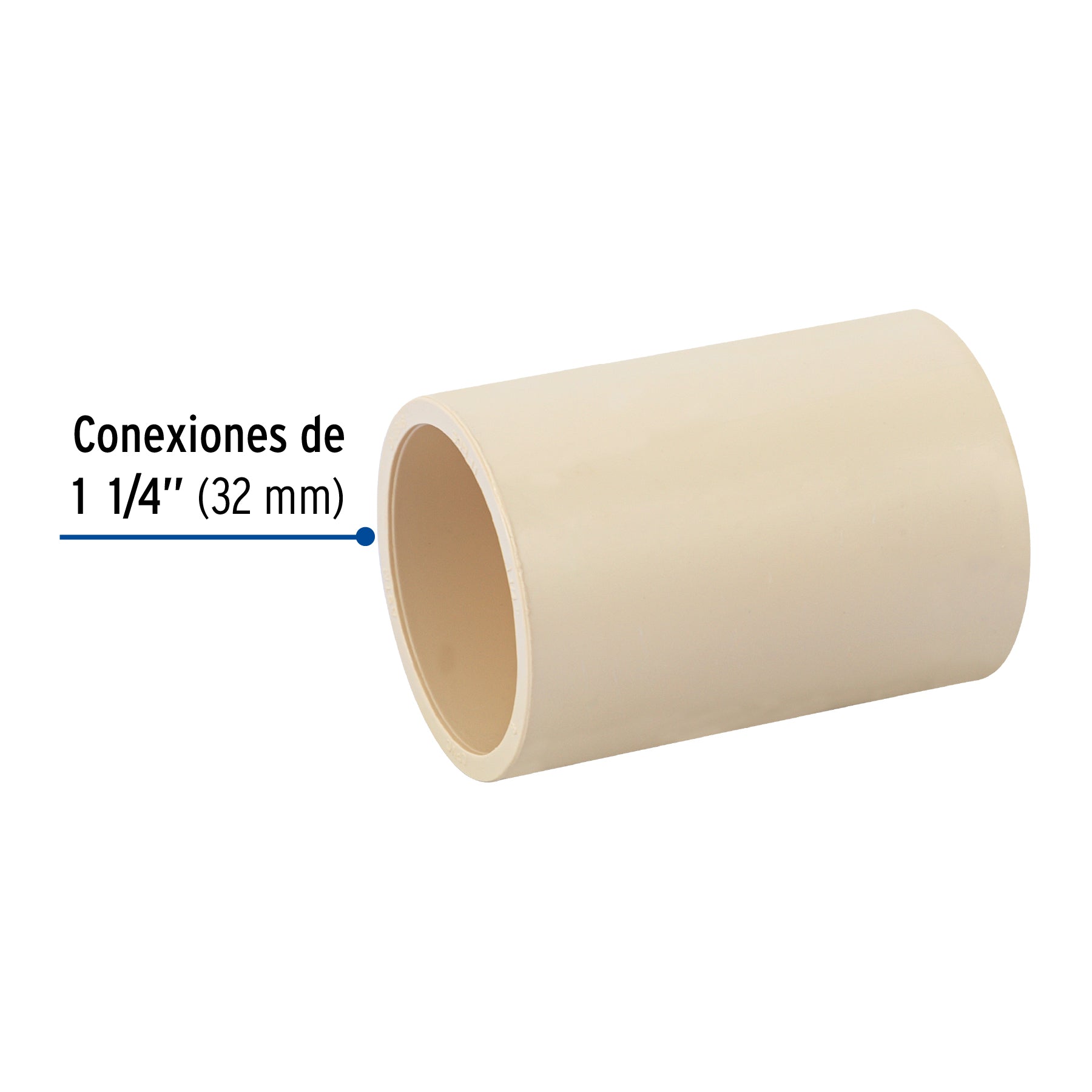 Cople CPVC 1-1/4"