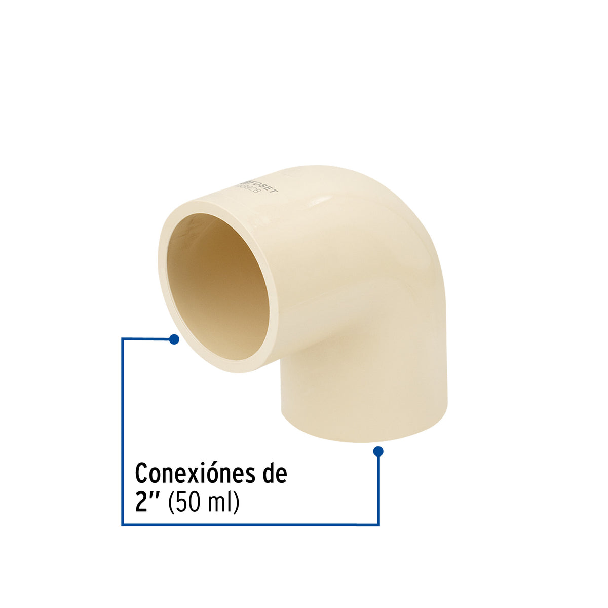 Codo 90° CPVC 2"