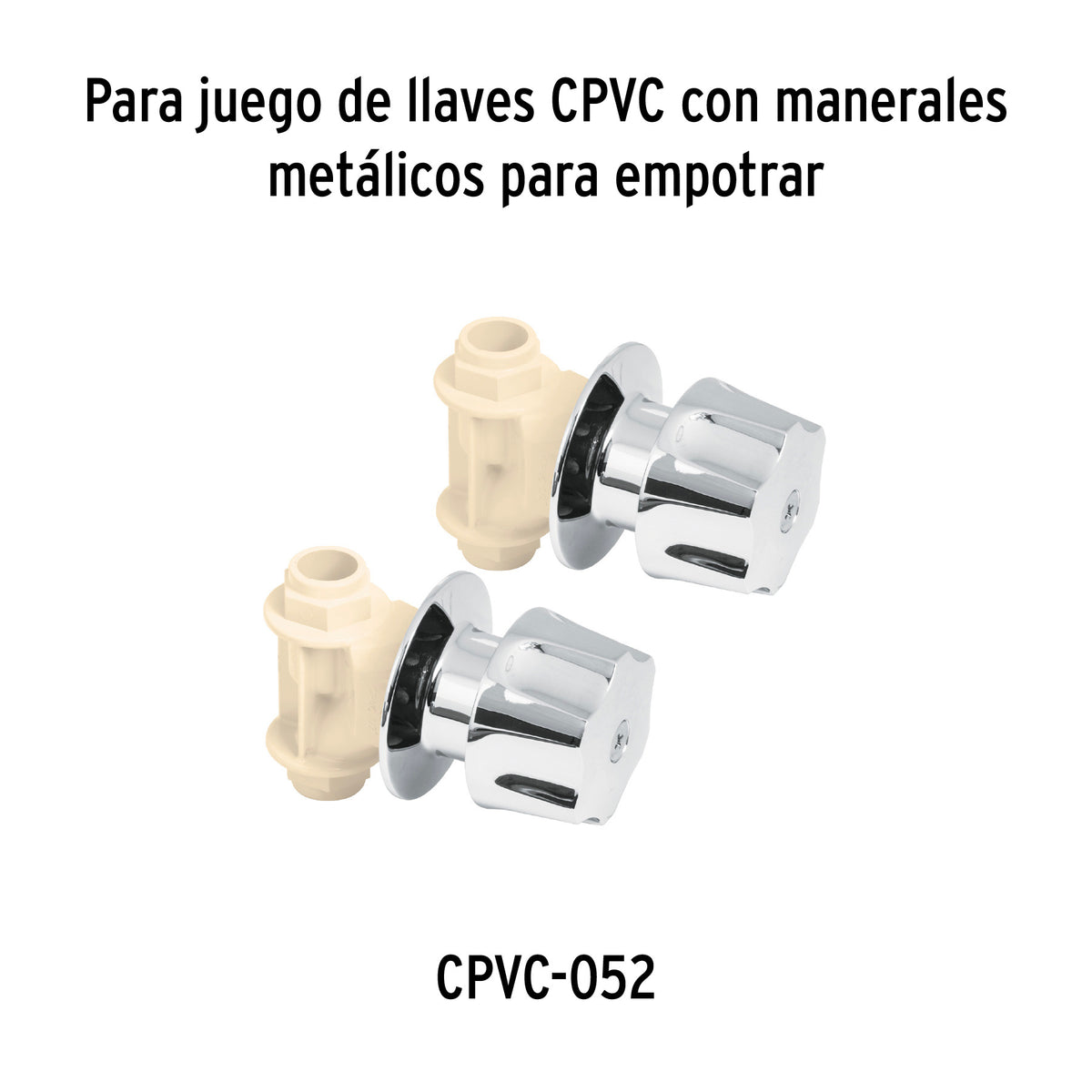 Cartucho cerámico para llaves de empotrar de CPVC