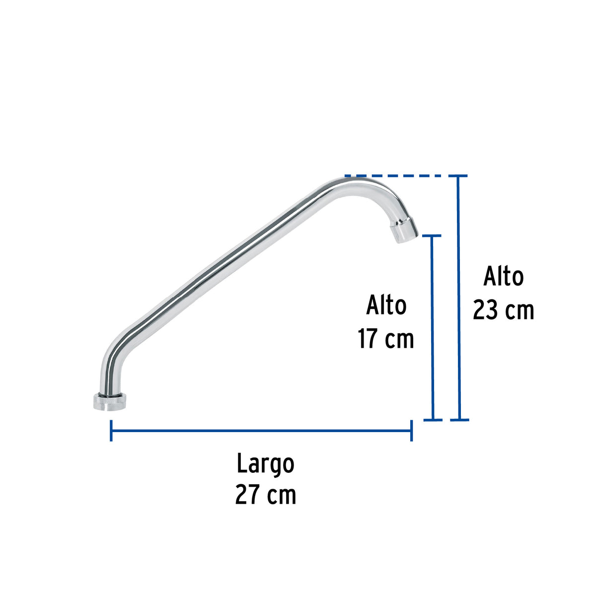 Cuello de repuesto standard para fregadero (f-318), basic