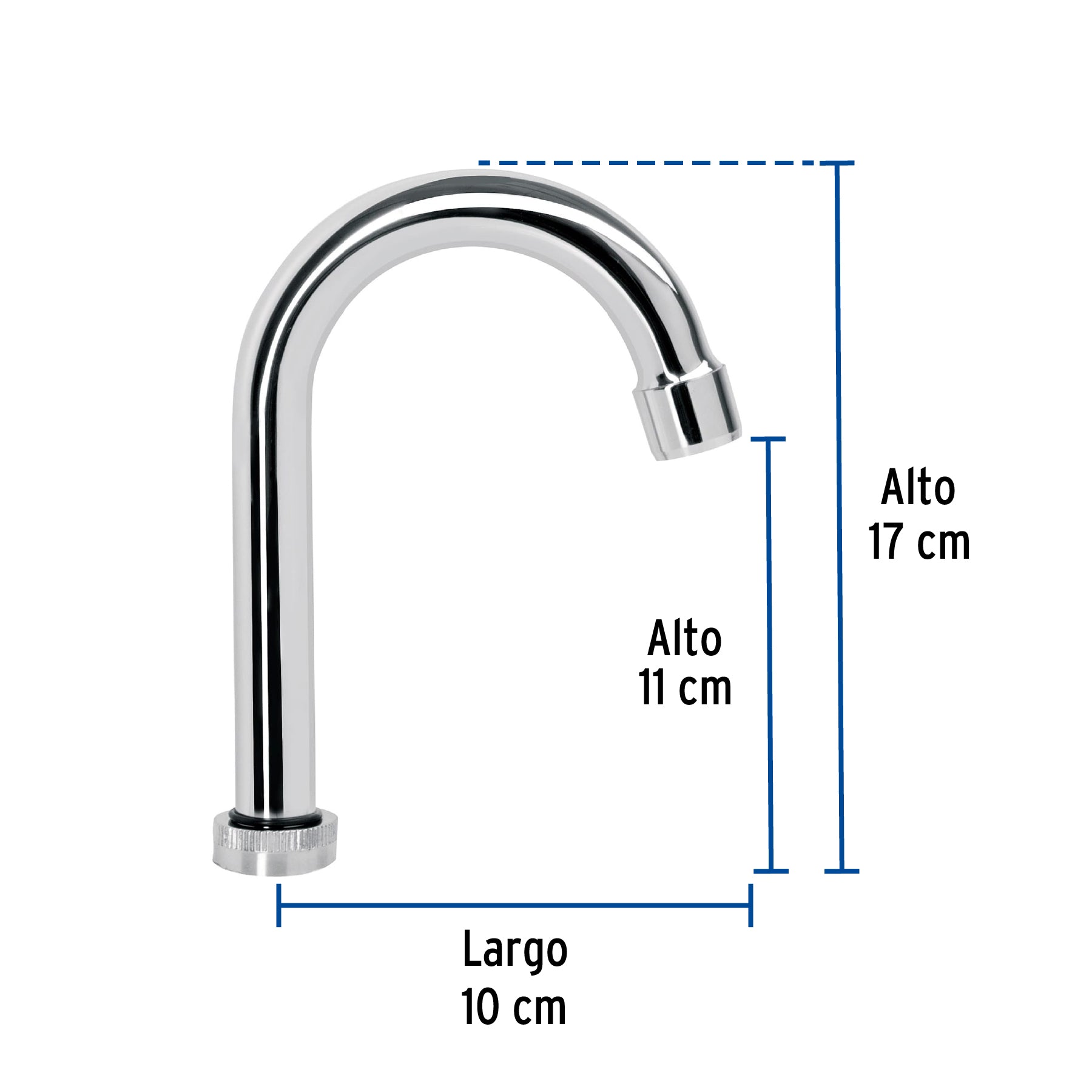 Cuello repuesto, lavabo, tipo bar, Basic