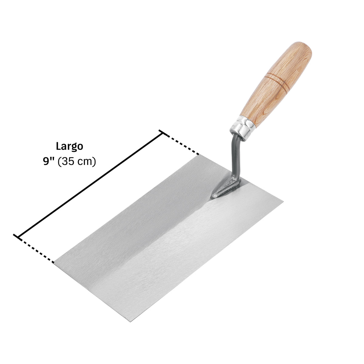 Cuchara para albañil, 9", yesera, Pretul