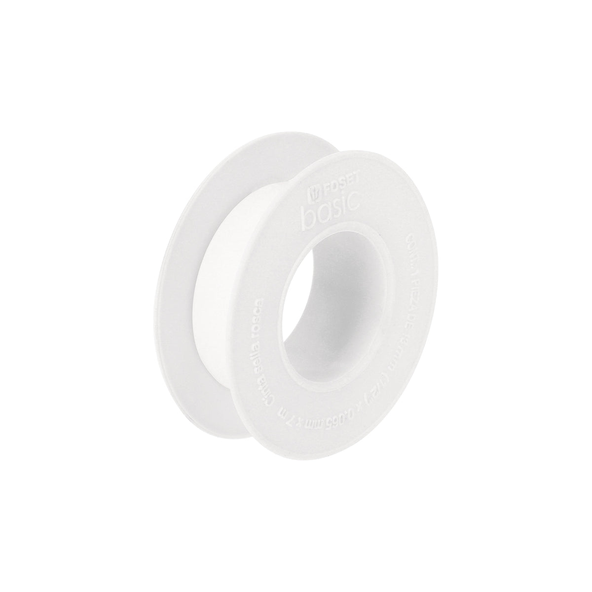 Cinta sella roscas 1/2' x 7 m, uso general, Foset Basic