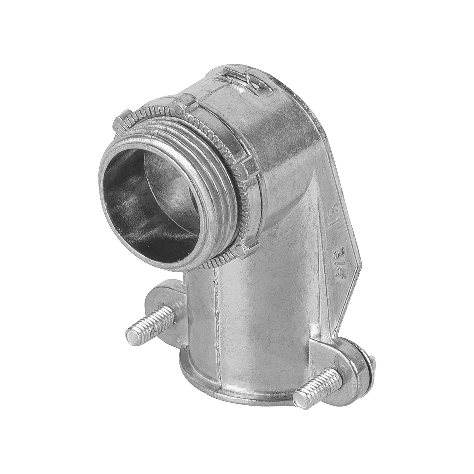 Conector tubo flexible 3/4" curvo, Volteck