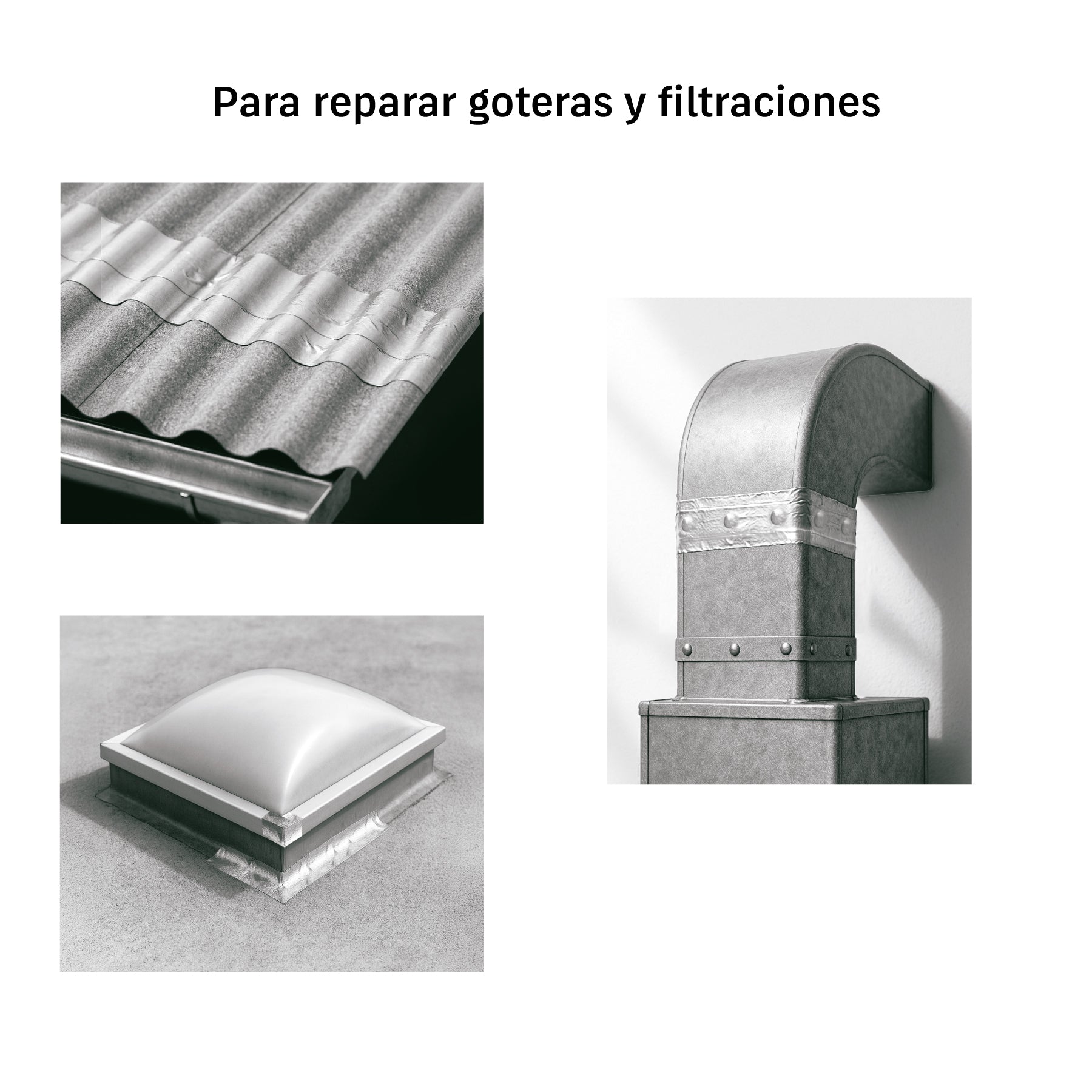 Cinta tapagoteras, 10cm x 10m, TRUPER