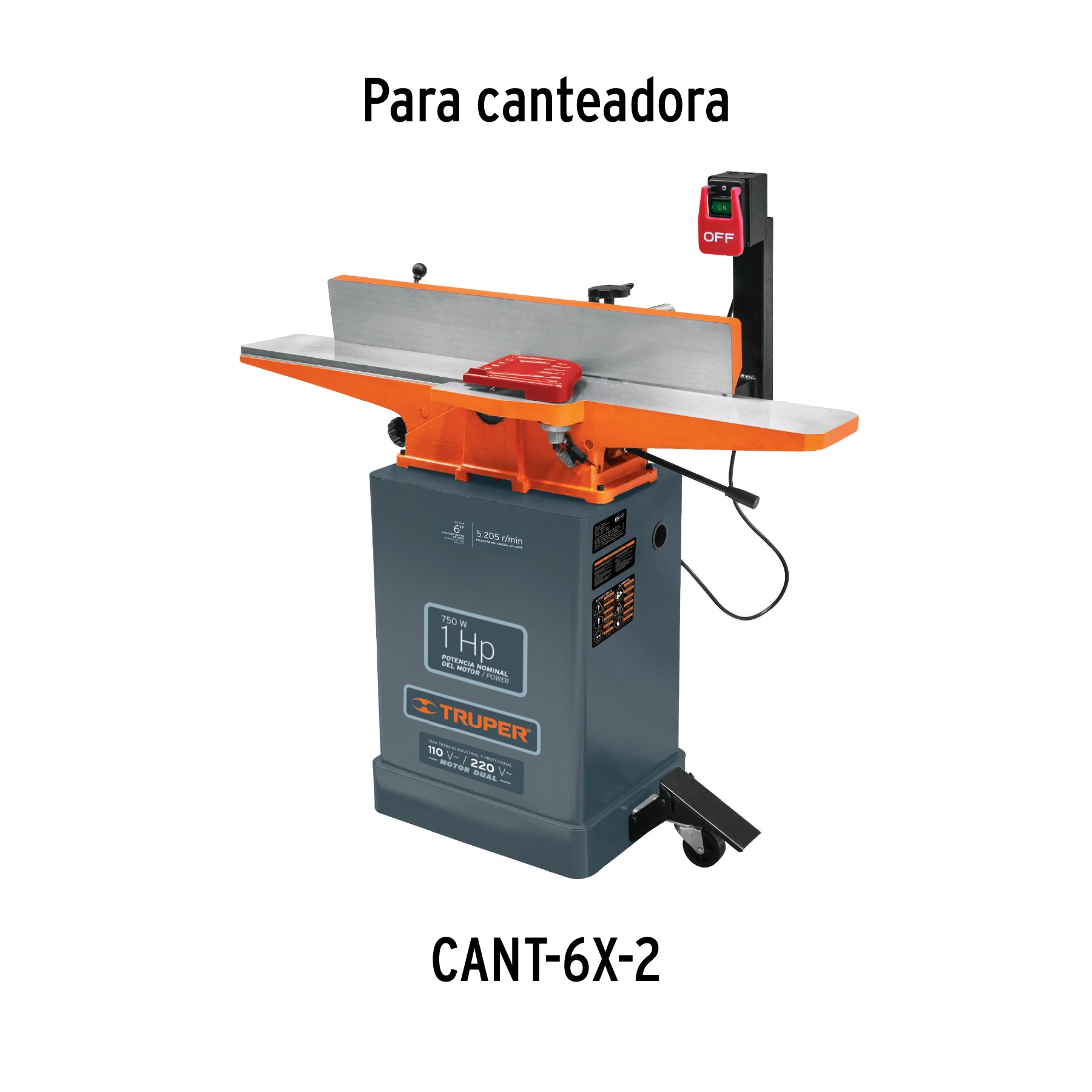 Cuchillas de repuesto para canteadora CANT-6X2, 3 pzas