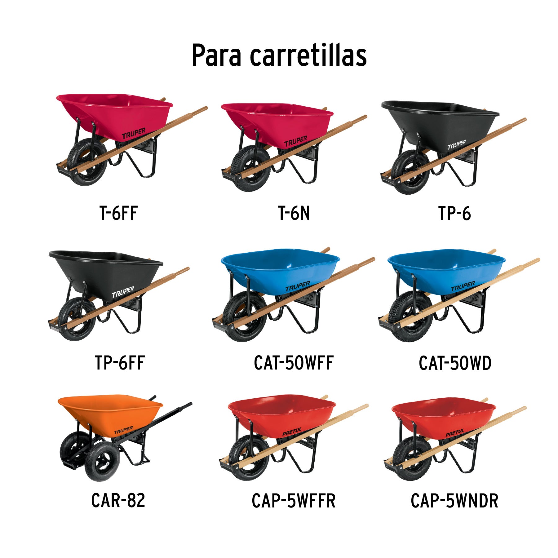Cuña plástica para carretilla CAR-82