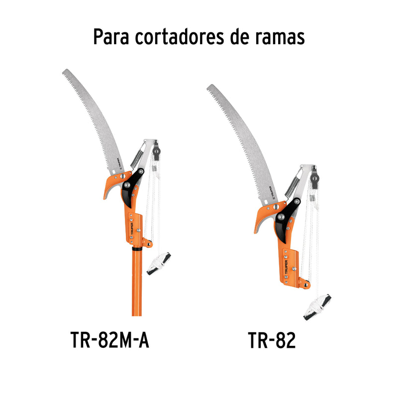 Cuchilla negra de repuesto, para cortador ramas altas TR-82