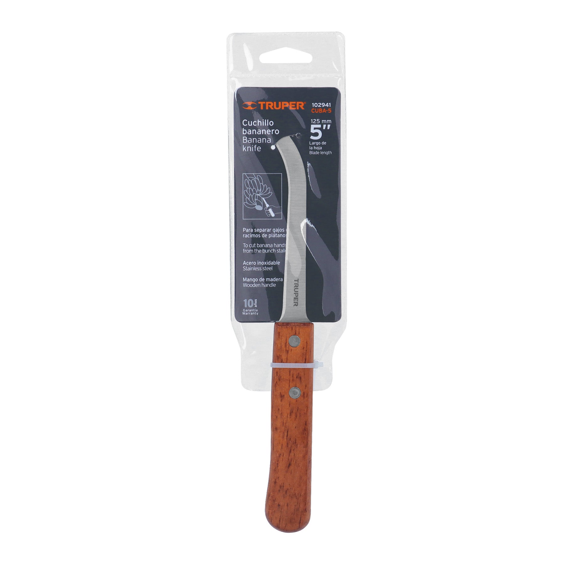 Cuchillo bananero 5', Truper